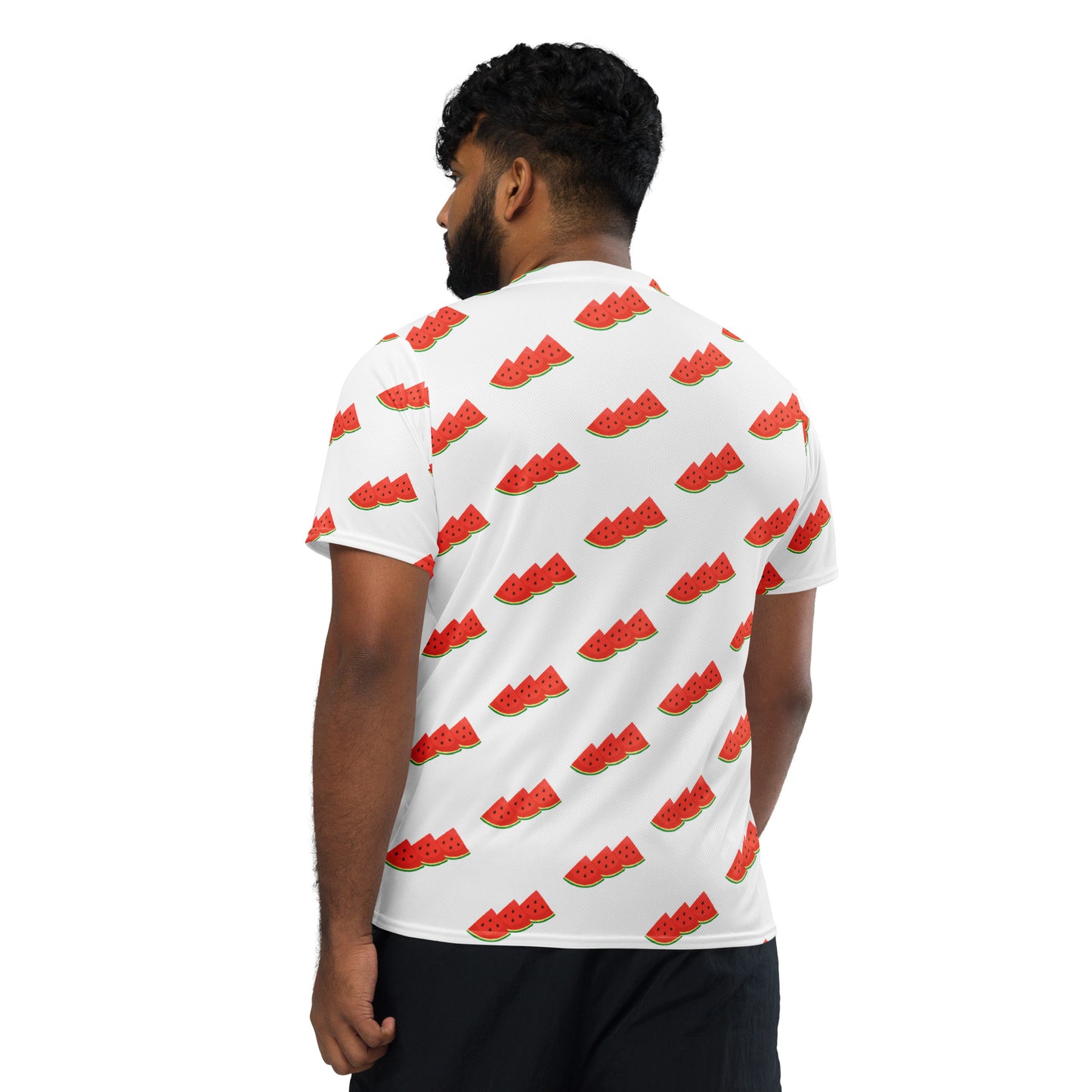 Watermelon Recycled Unisex Sports Jersey