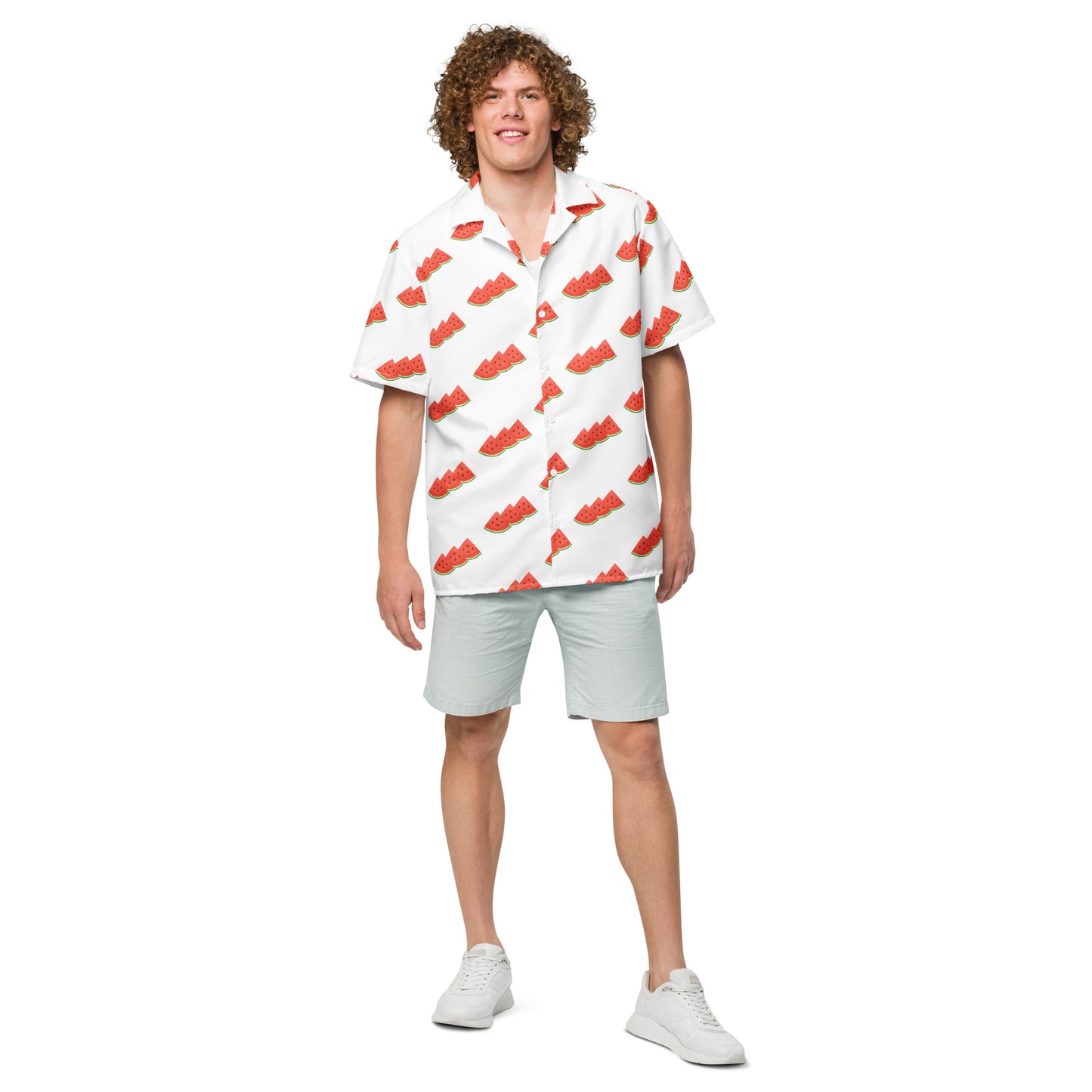 Watermelon Unisex Button Shirt