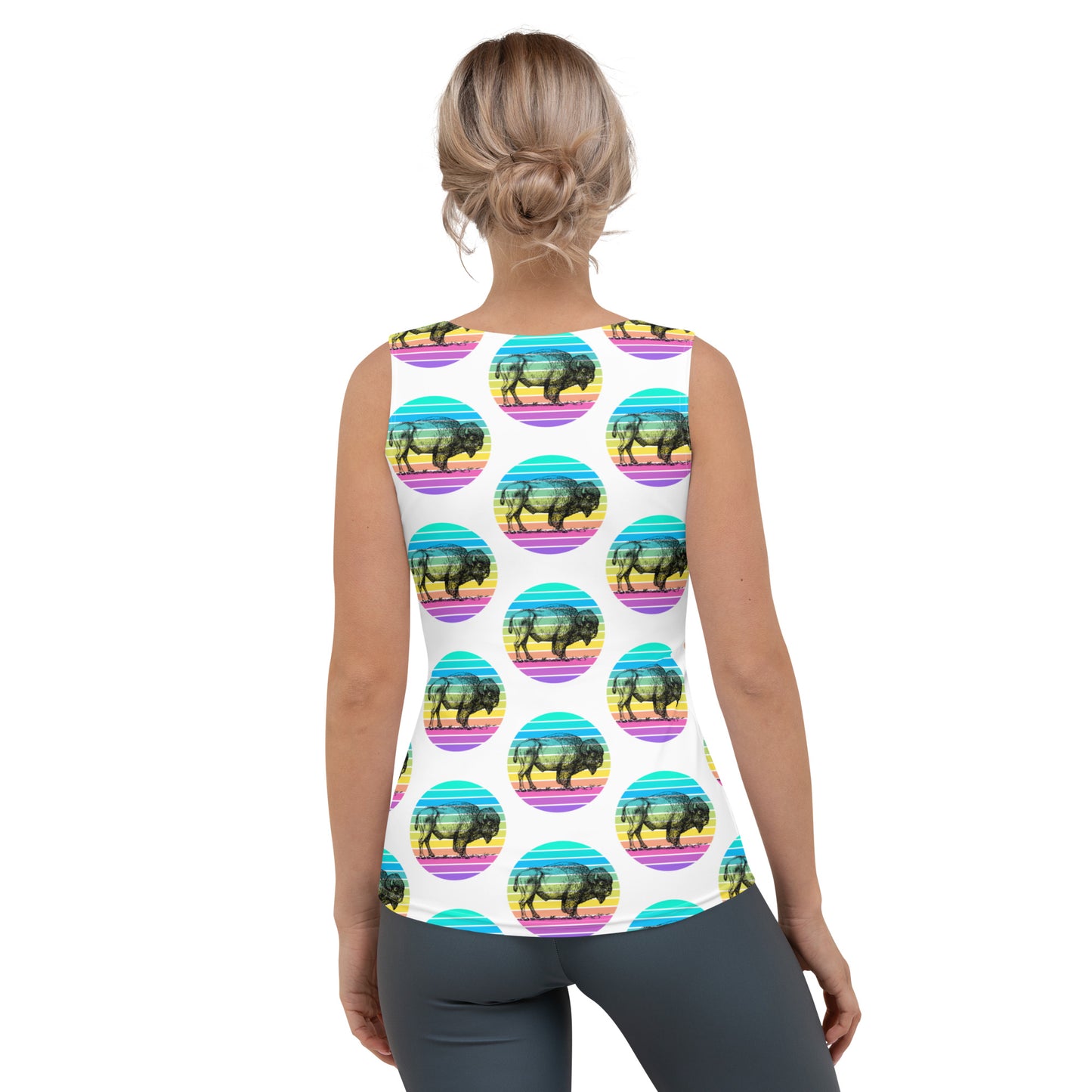 Buffalo Multi Dot Bodycon Tank Top