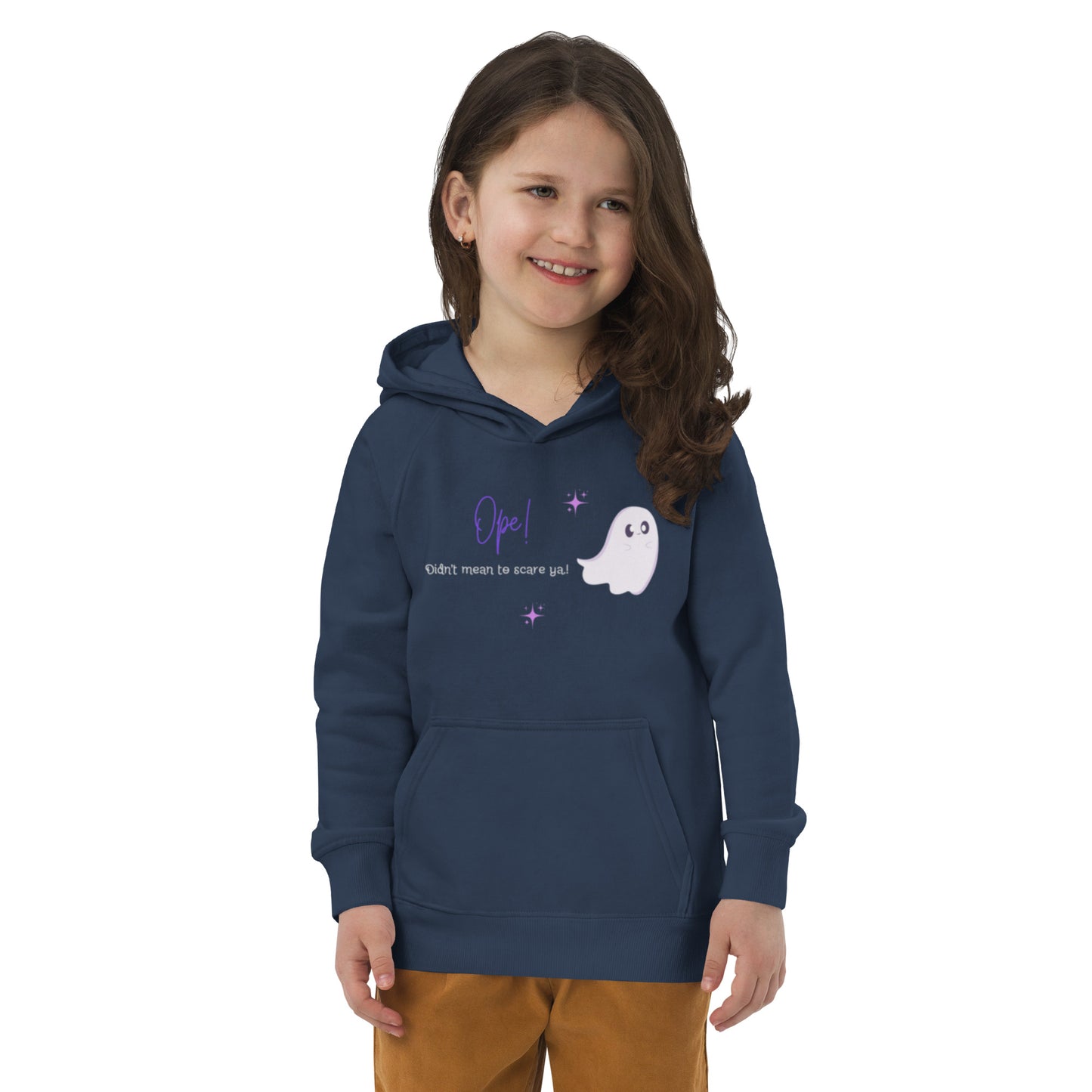 Ghost Ope! Kids Eco Hoodie