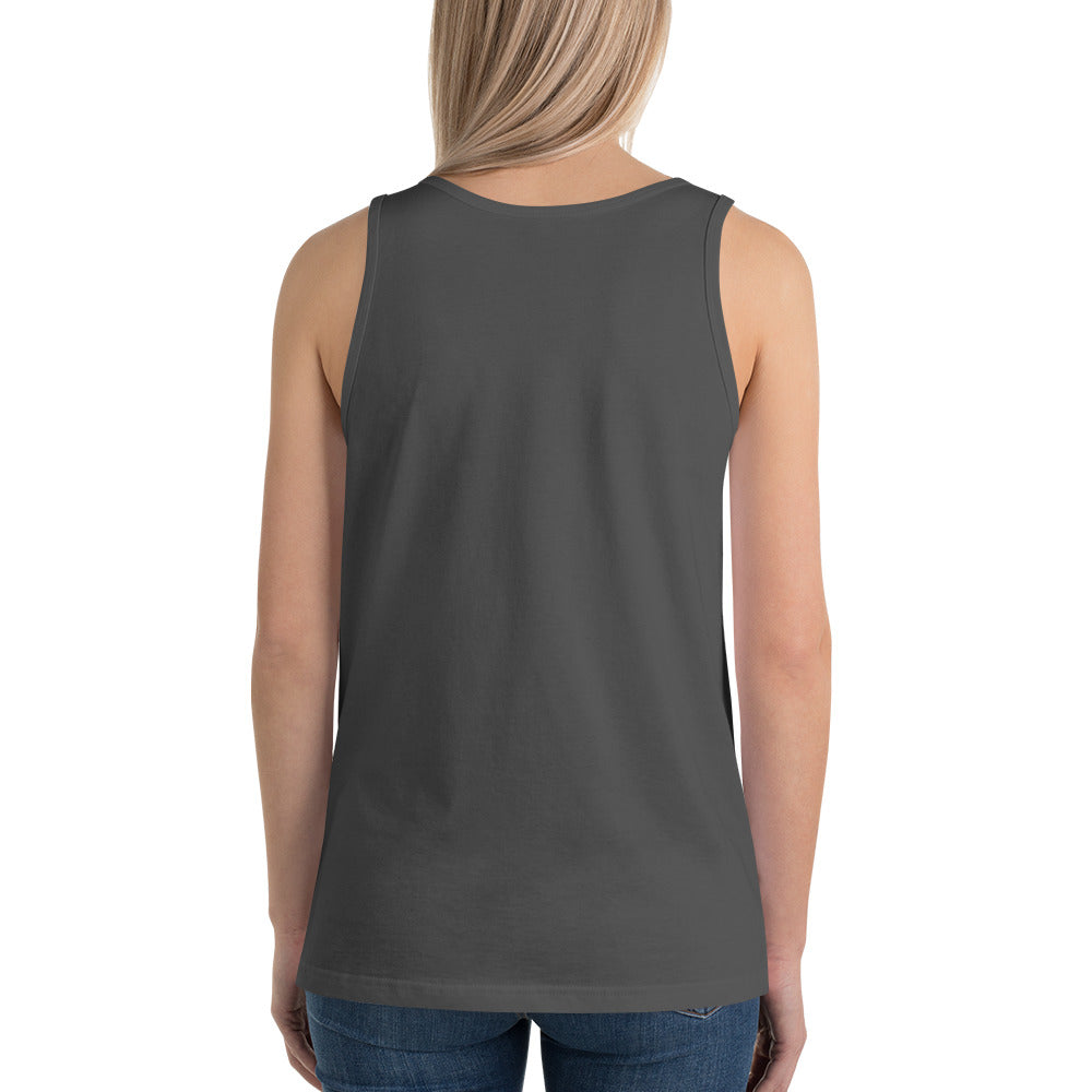 Ceasefire Dove Tank Top White Font