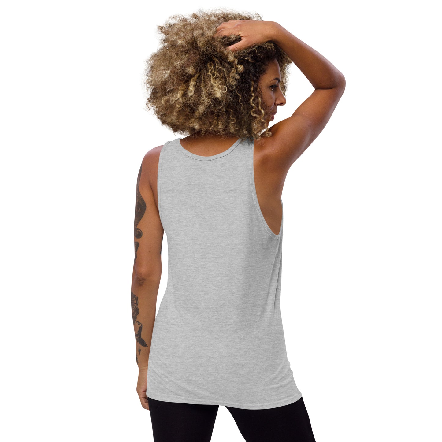 No War Peace Tank Top black font