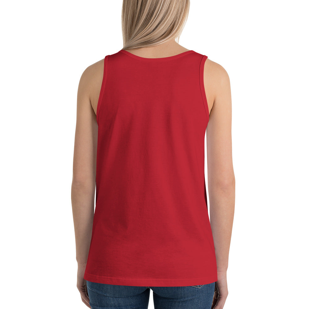 Ceasefire Dove Tank Top White Font