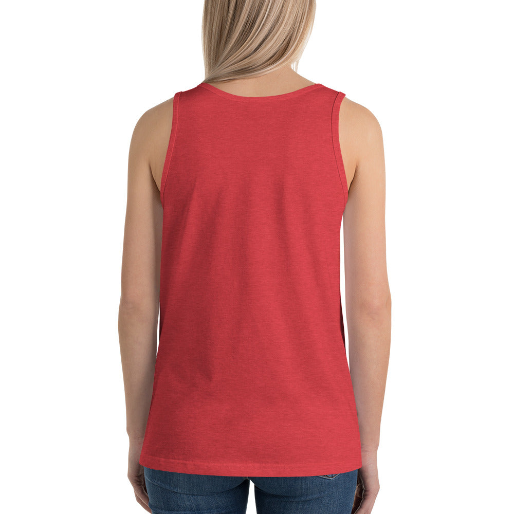 Ceasefire Dove Tank Top White Font