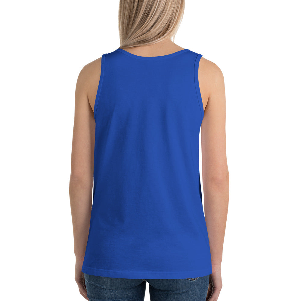 Ceasefire Dove Tank Top White Font