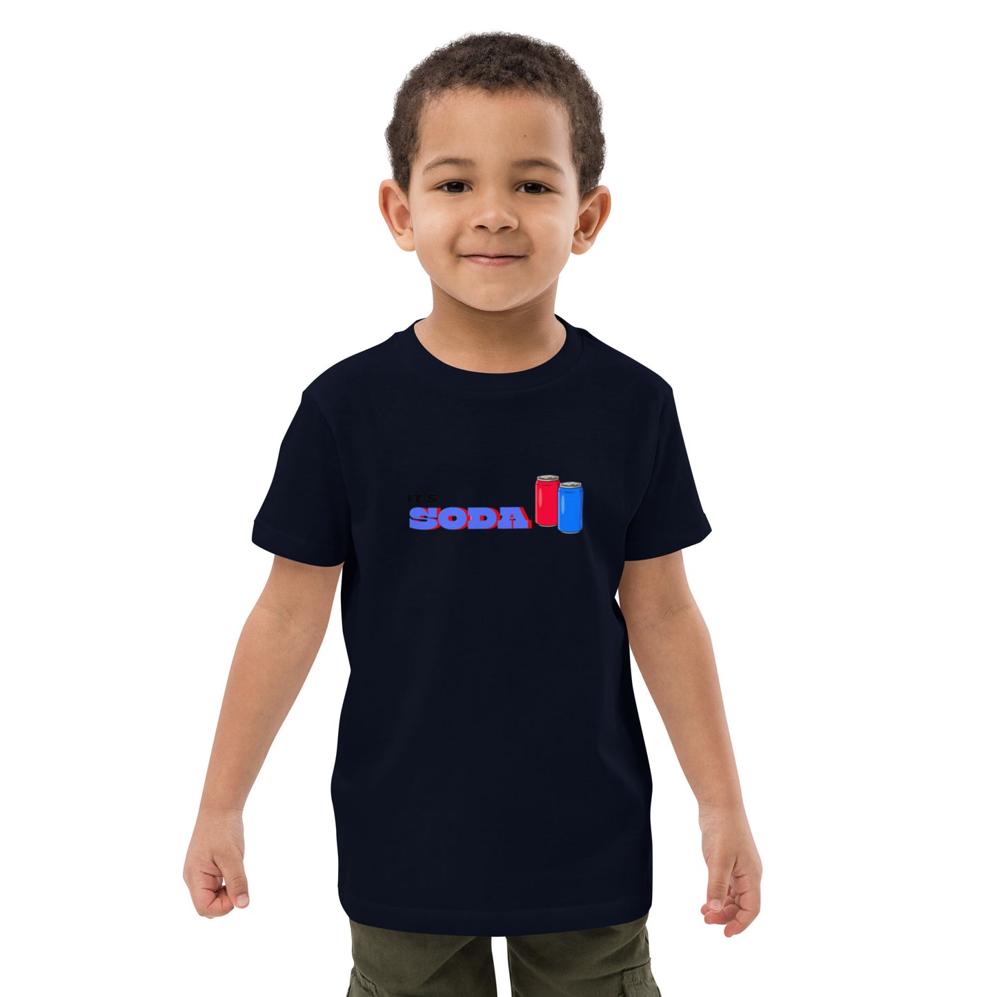It's Soda Organic Cotton Kids T-Shirt