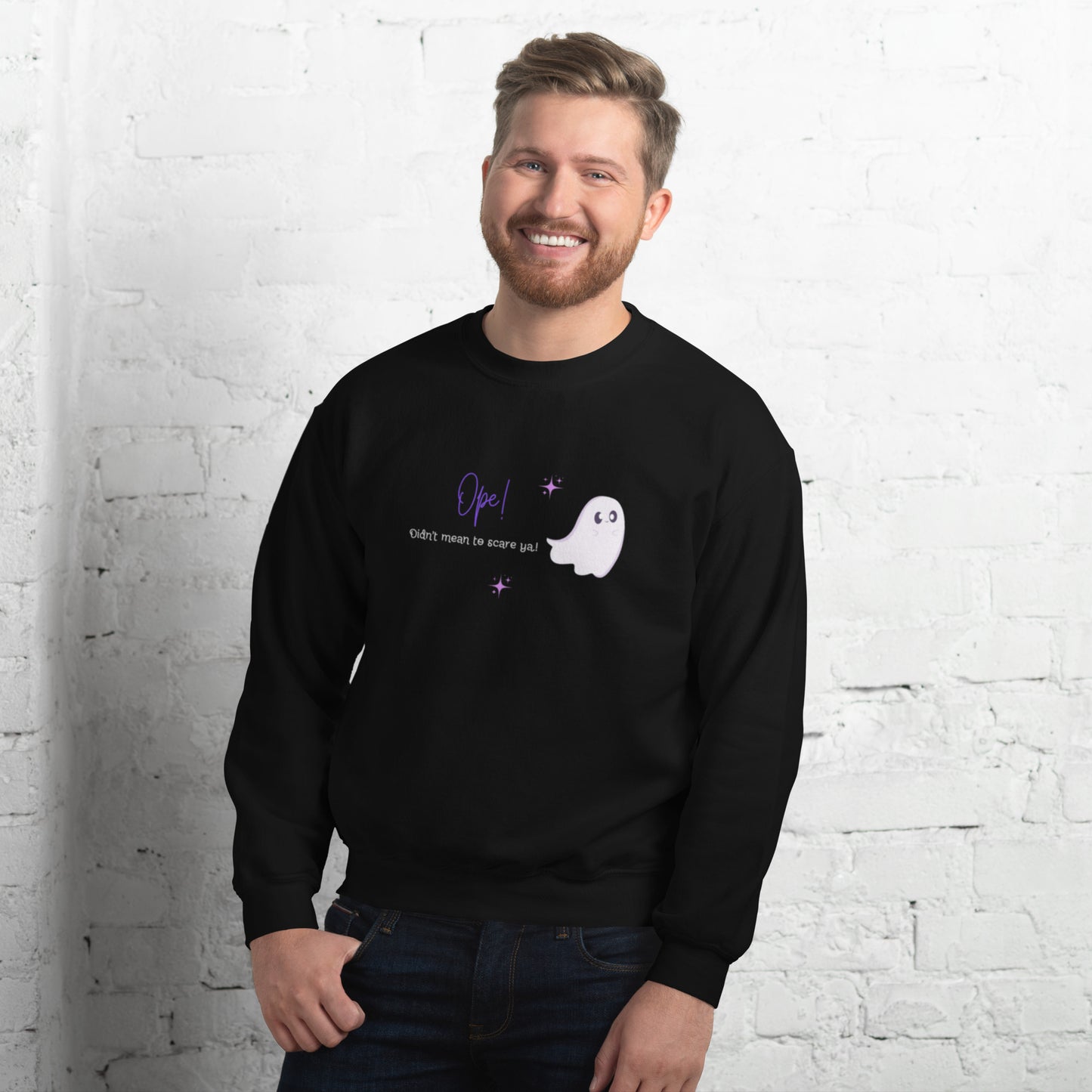 Ghost Ope! Unisex Sweatshirt