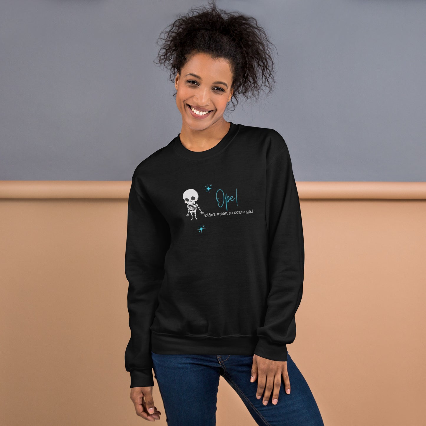 Skeleton Ope! Unisex Sweatshirt