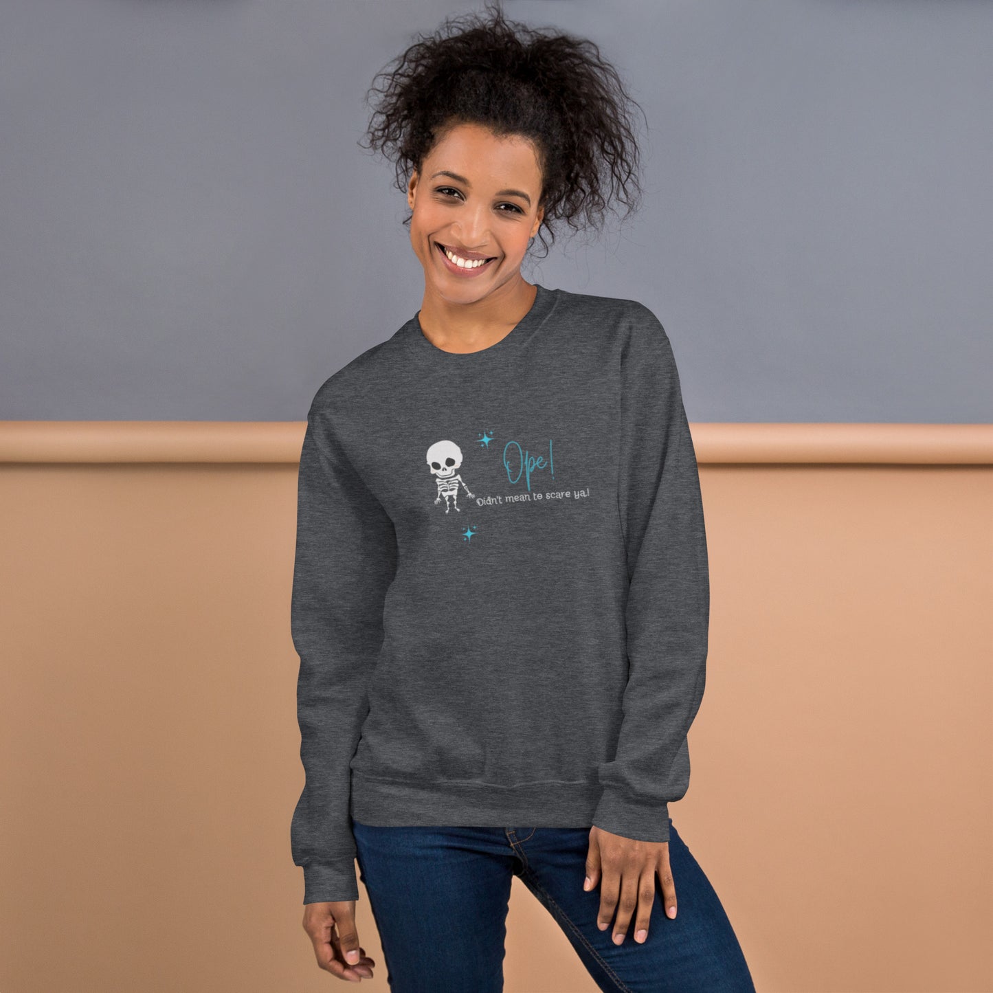 Skeleton Ope! Unisex Sweatshirt