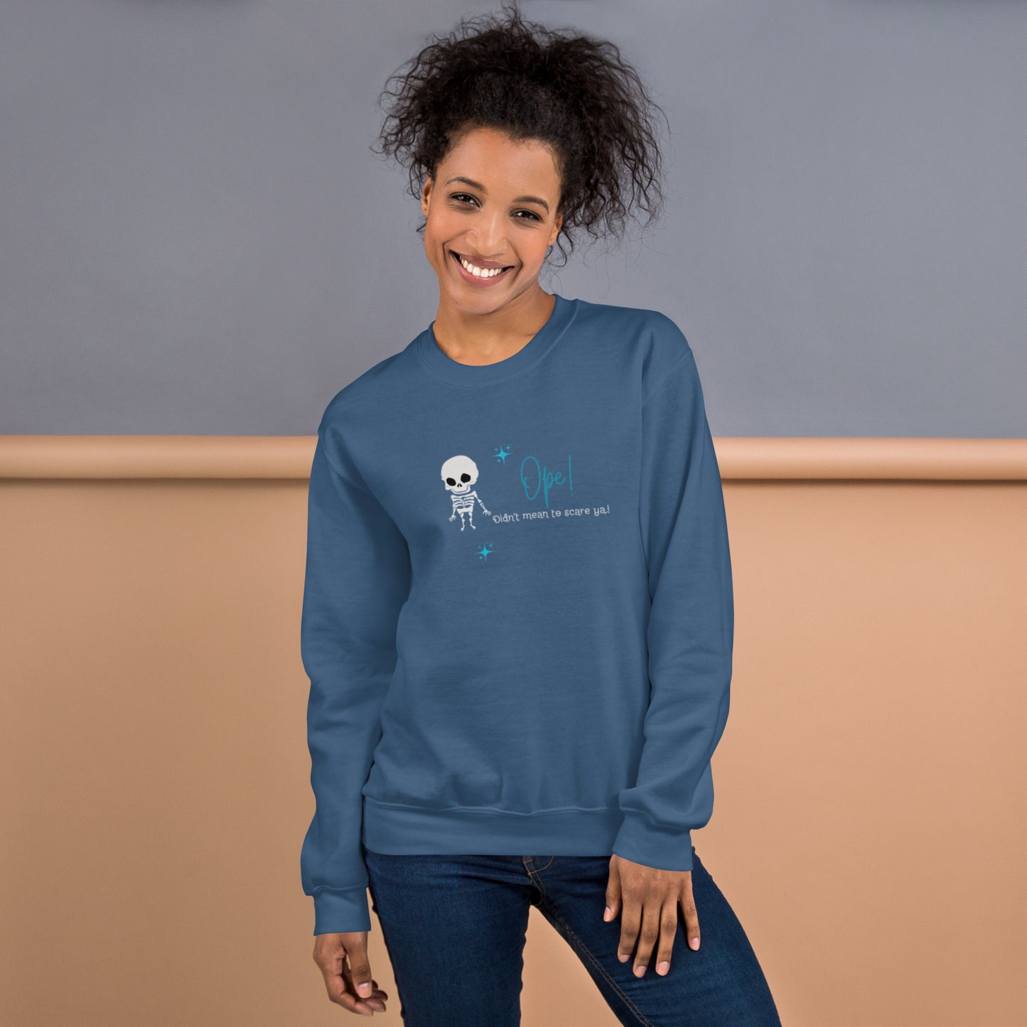 Skeleton Ope! Unisex Sweatshirt
