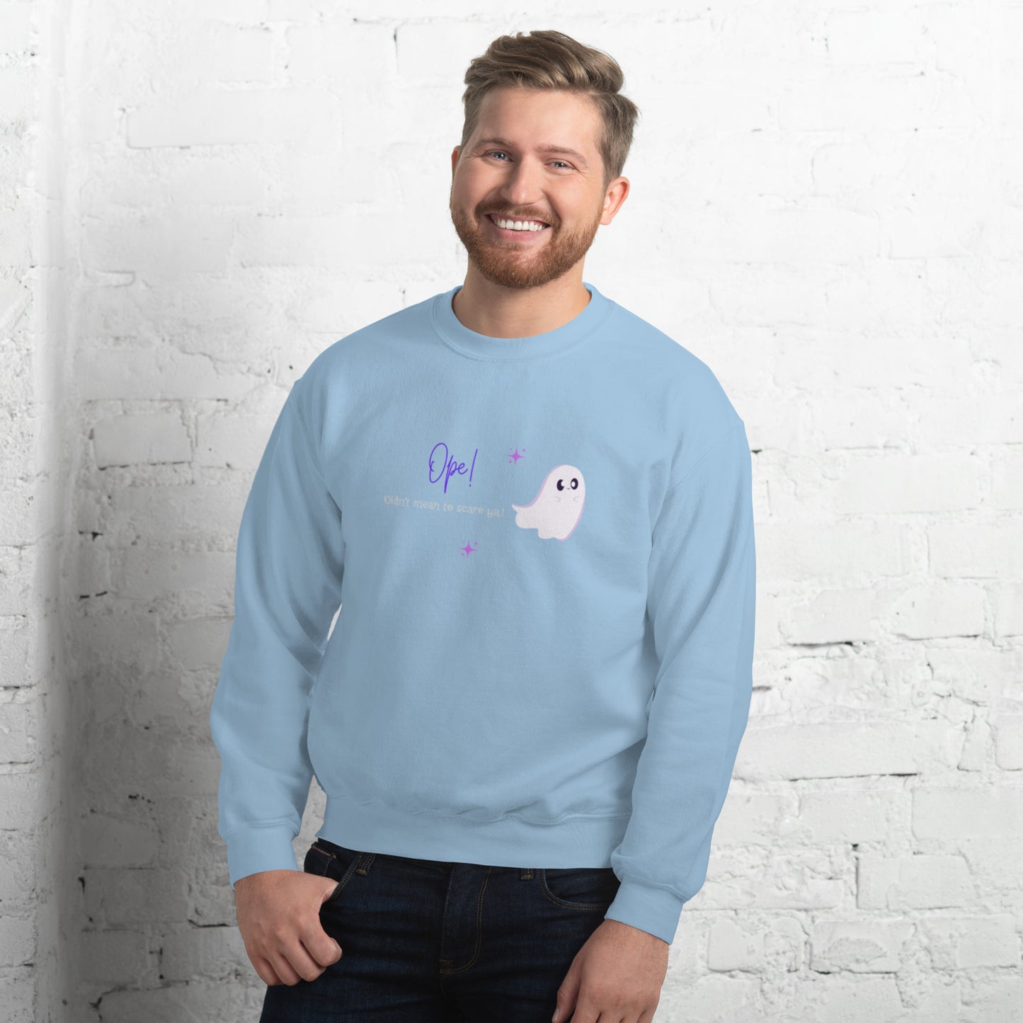 Ghost Ope! Unisex Sweatshirt