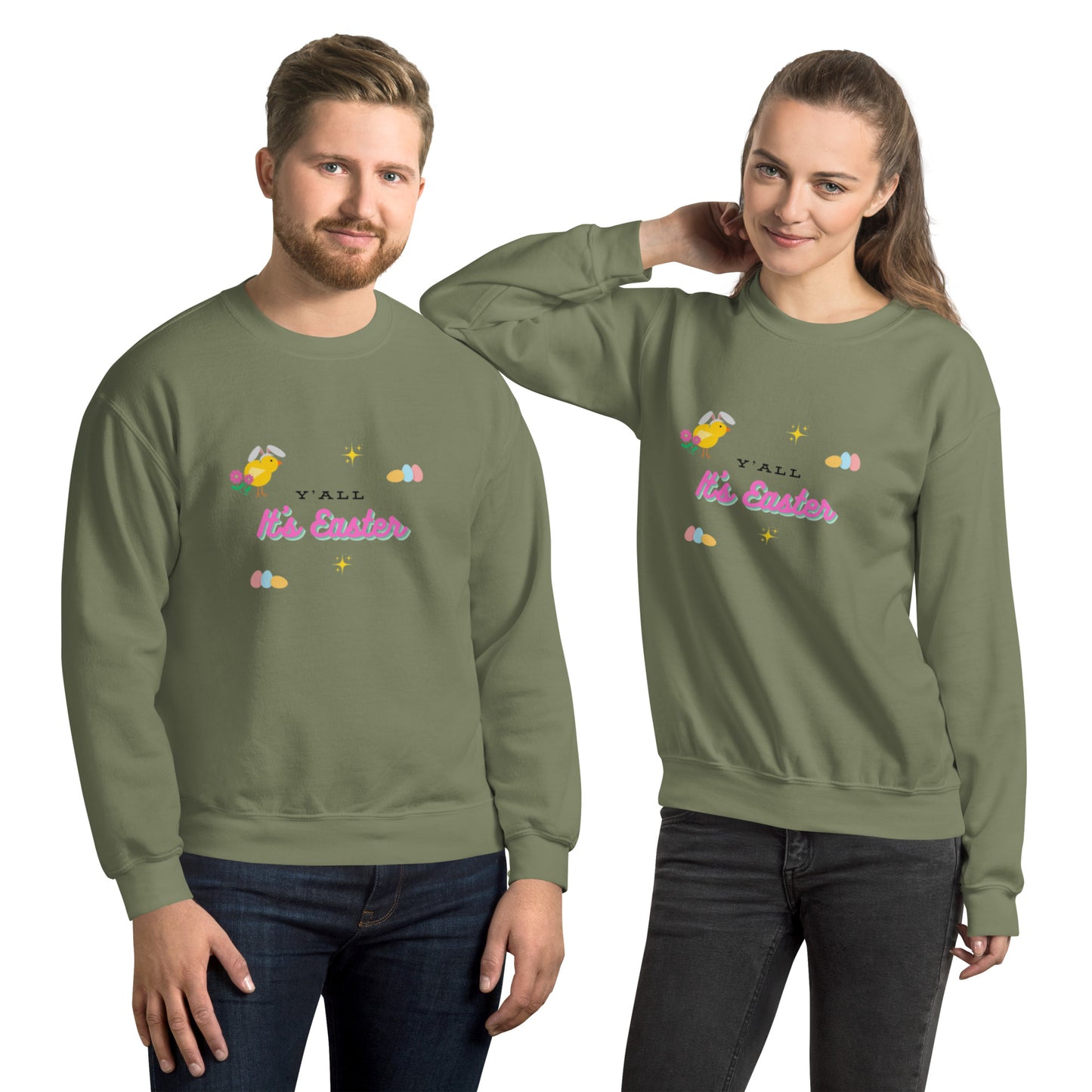 Y'all It's Easter Unisex Sweatshirt