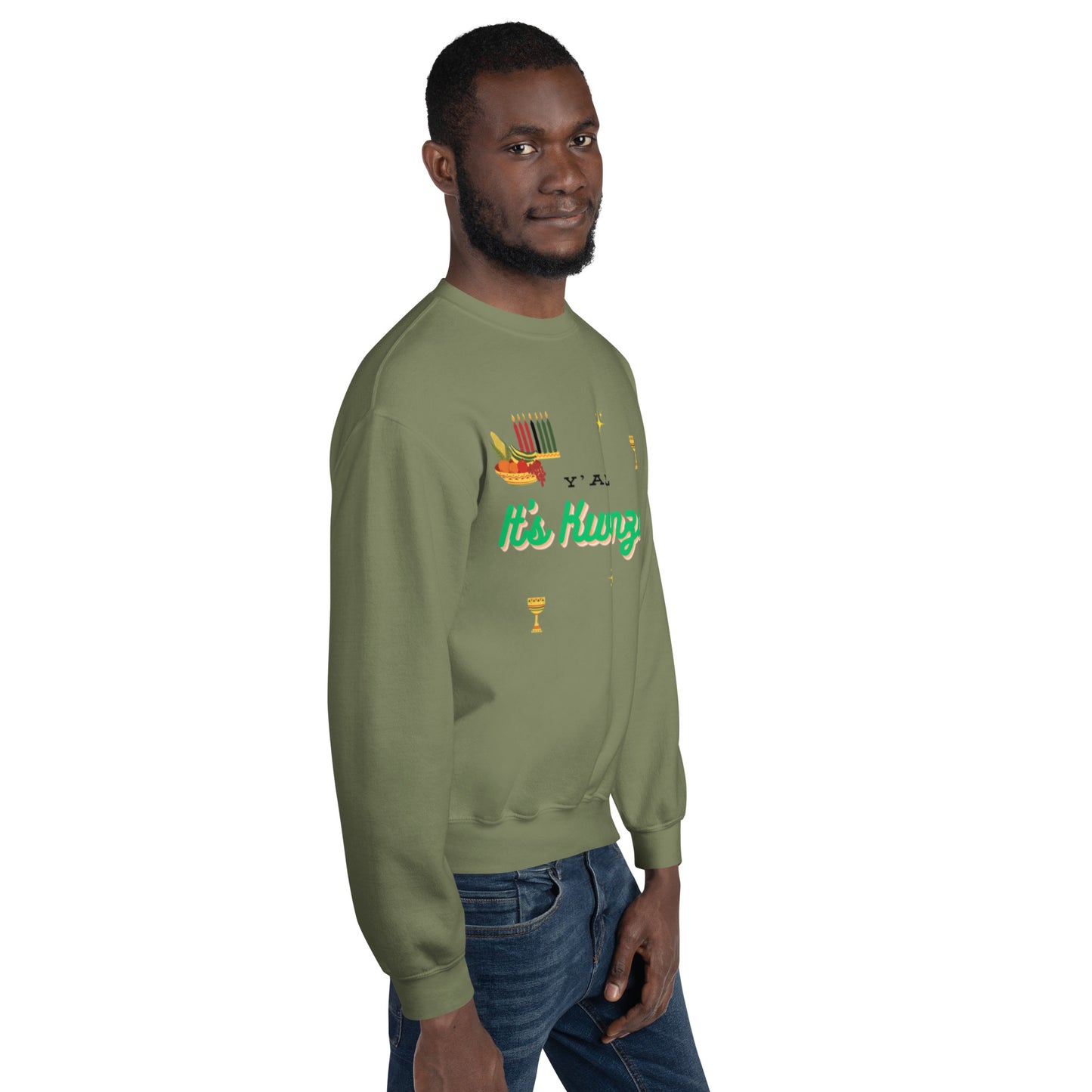 Y'all It's Kwanzaa Unisex Sweatshirt