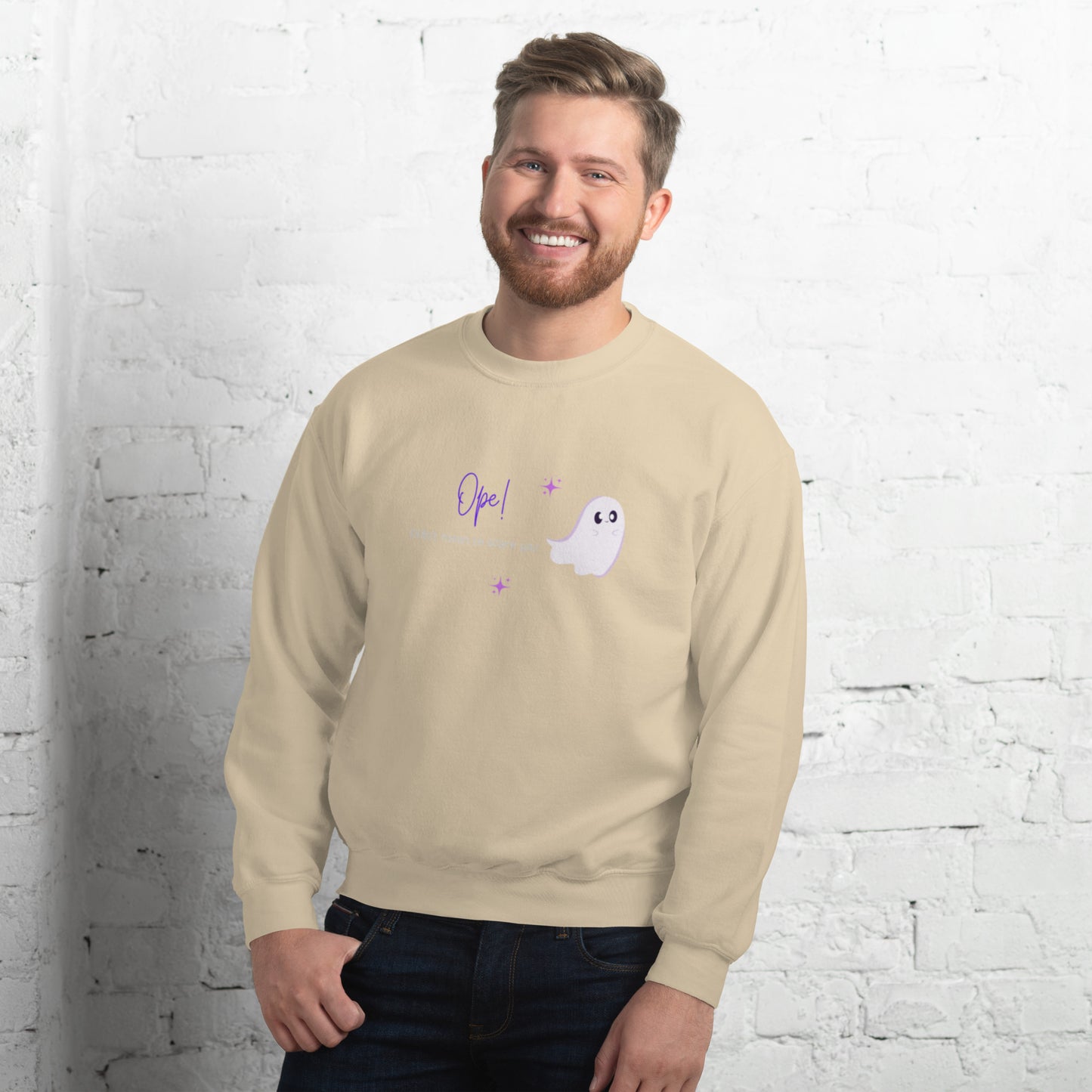 Ghost Ope! Unisex Sweatshirt