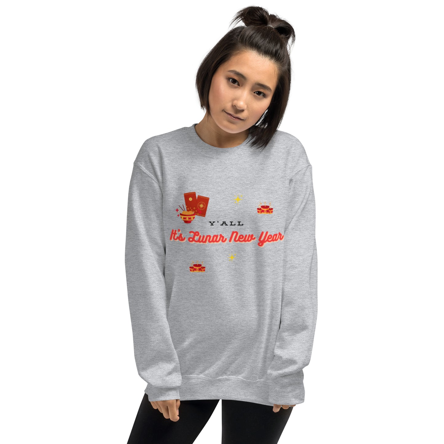 Y'all It's Lunar New Year Unisex Sweatshirt
