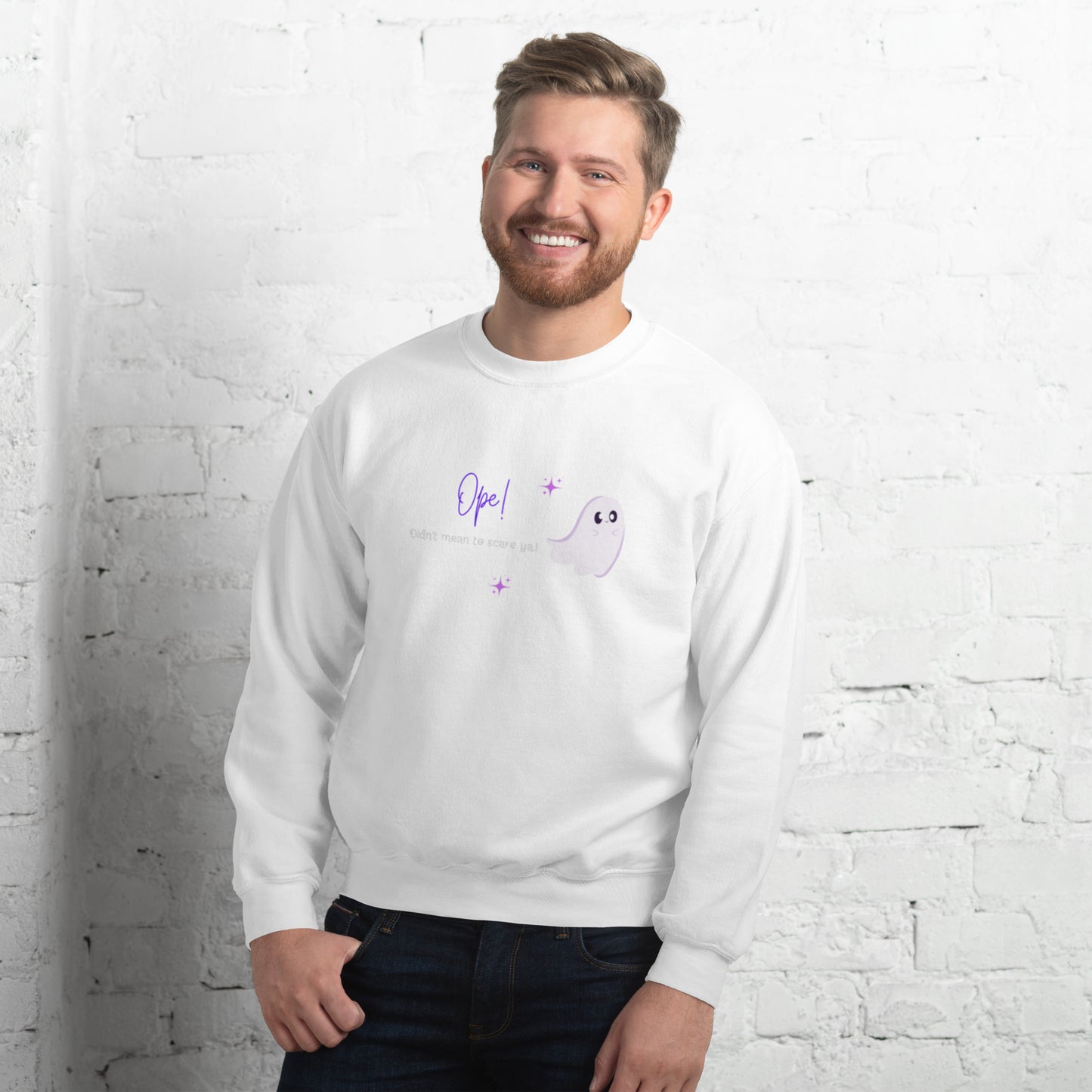 Ghost Ope! Unisex Sweatshirt