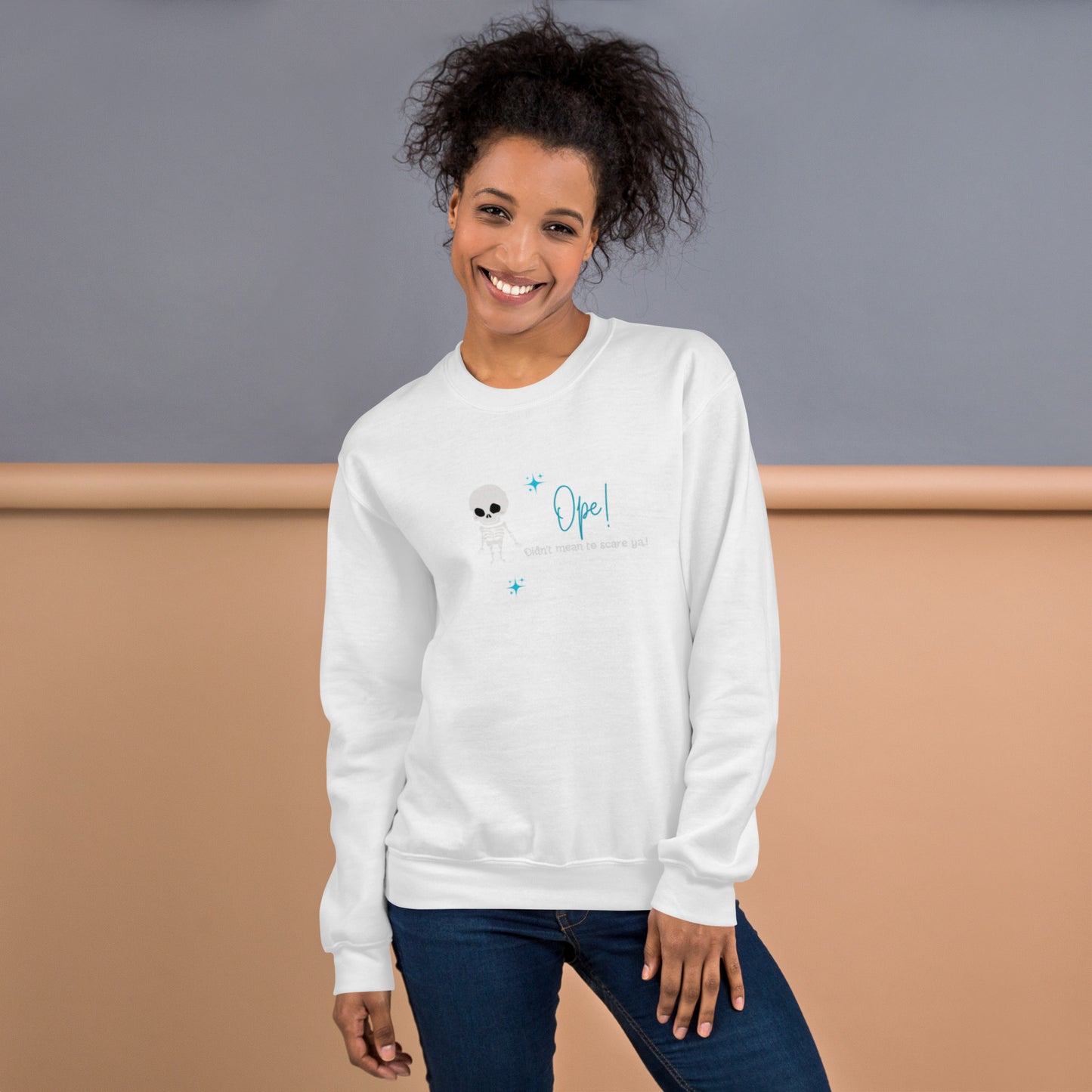 Skeleton Ope! Unisex Sweatshirt