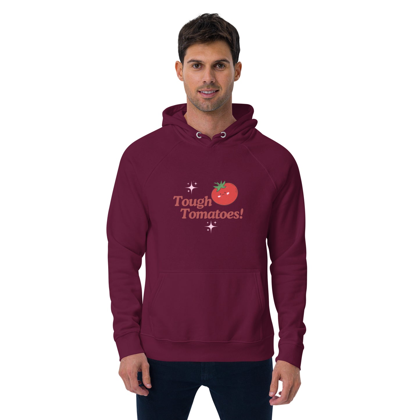 Tough Tomatoes! Unisex Eco Raglan Hoodie