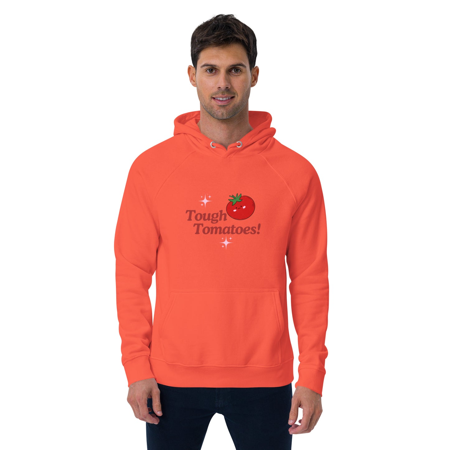Tough Tomatoes! Unisex Eco Raglan Hoodie