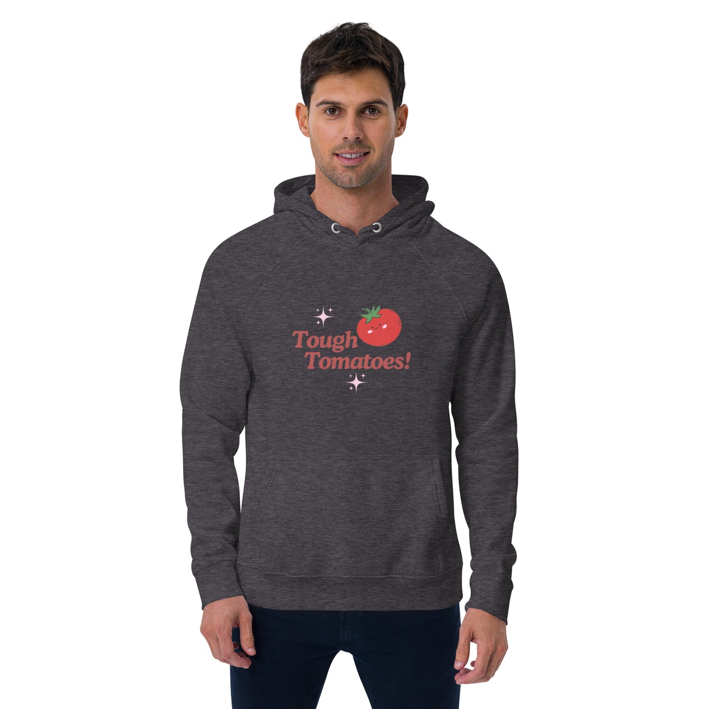 Tough Tomatoes! Unisex Eco Raglan Hoodie