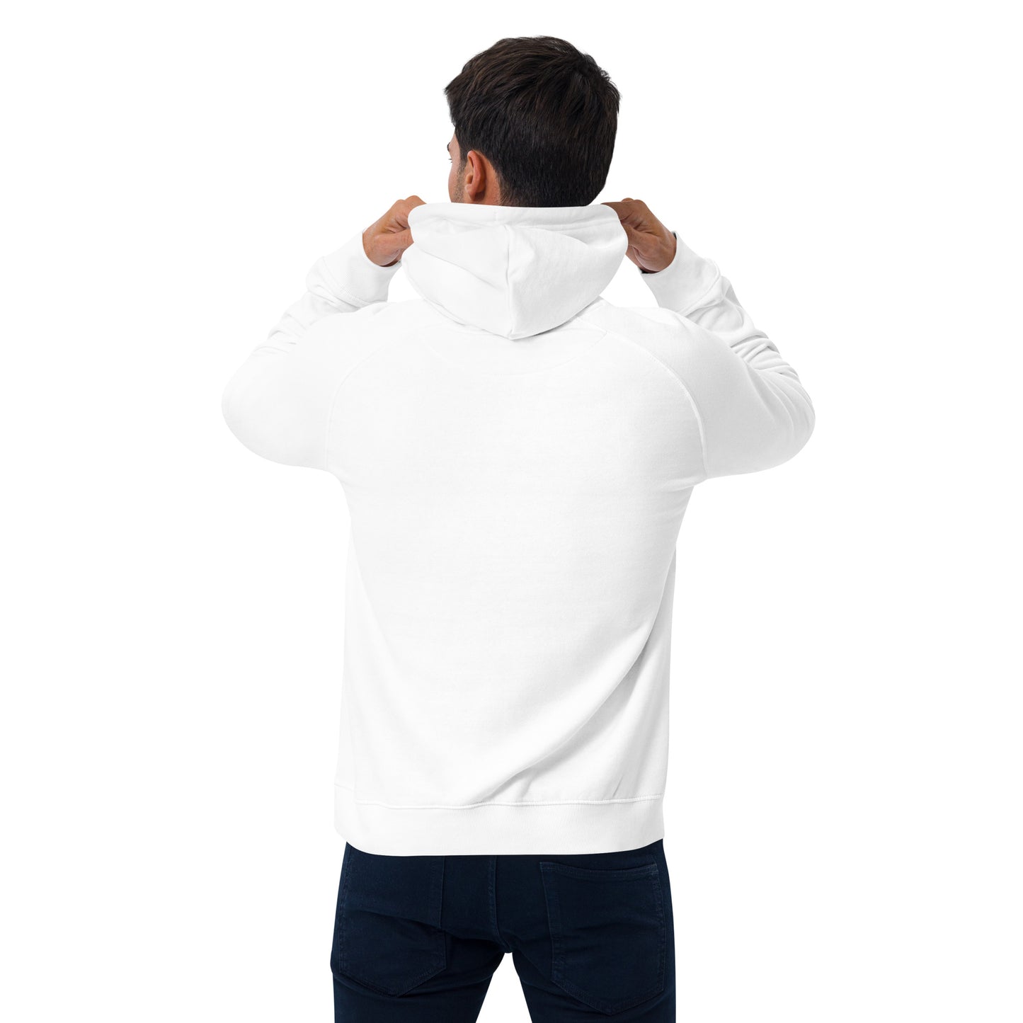 Standard Dot George Unisex Eco Raglan Hoodie