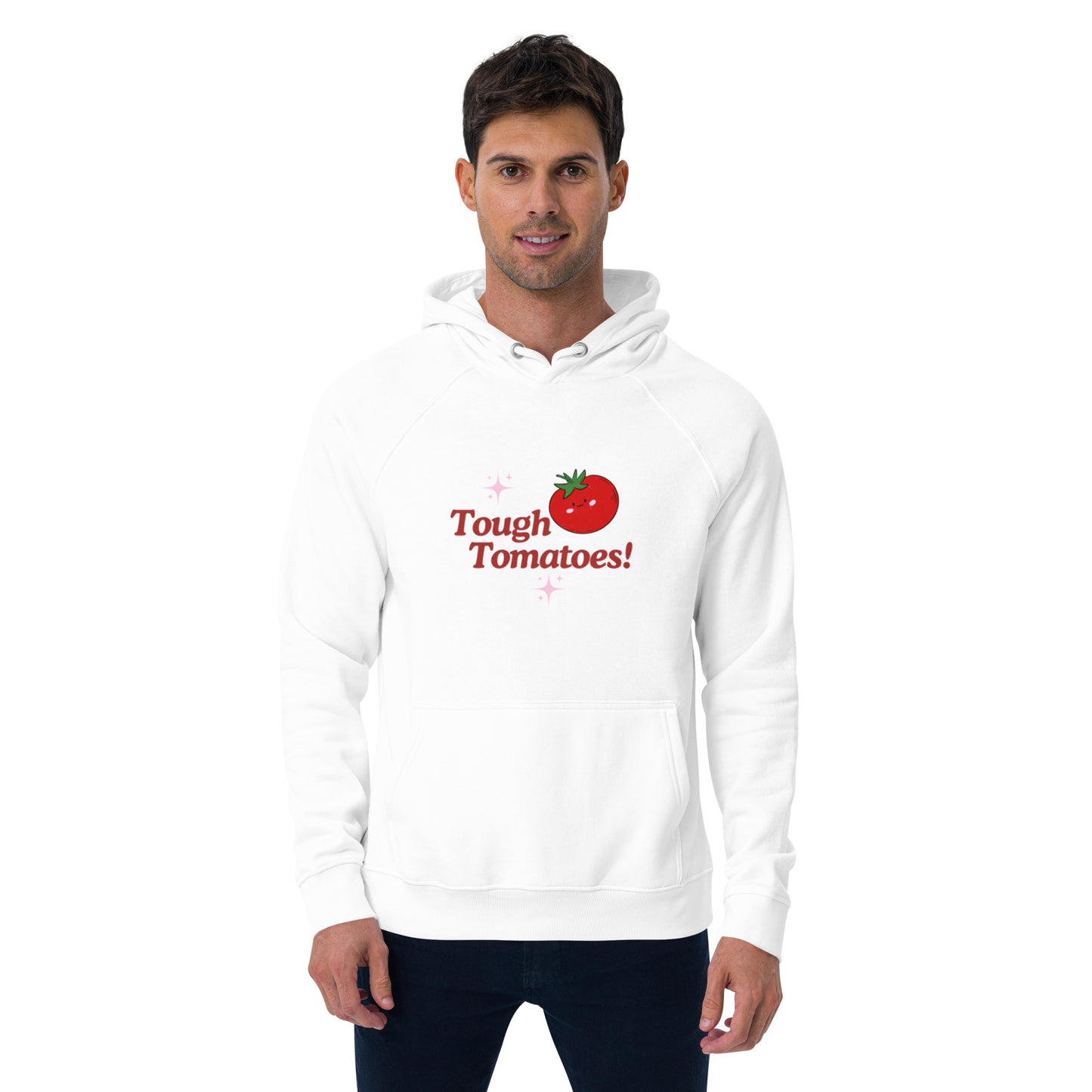 Tough Tomatoes! Unisex Eco Raglan Hoodie