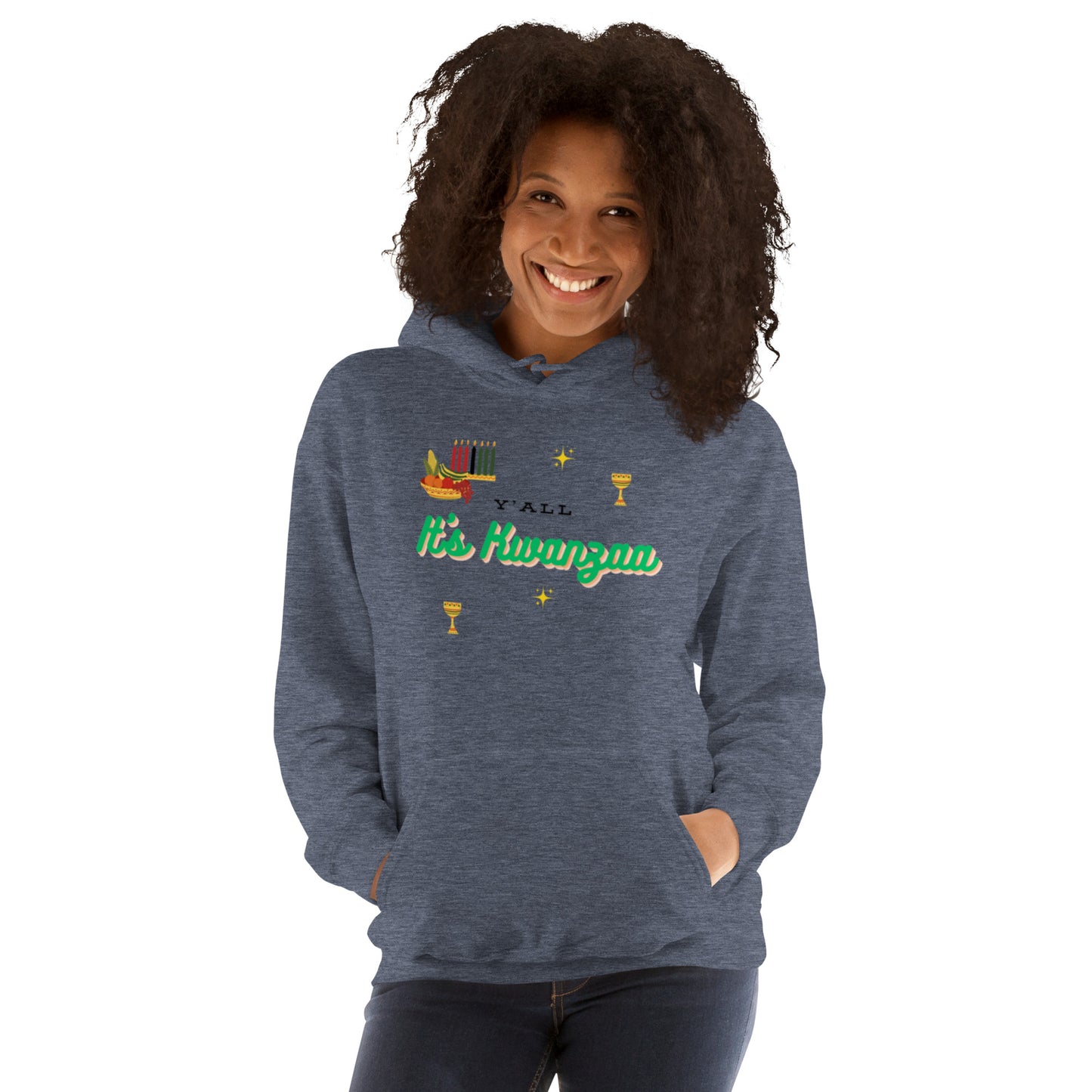 Y'all It's Kwanzaa Unisex Hoodie