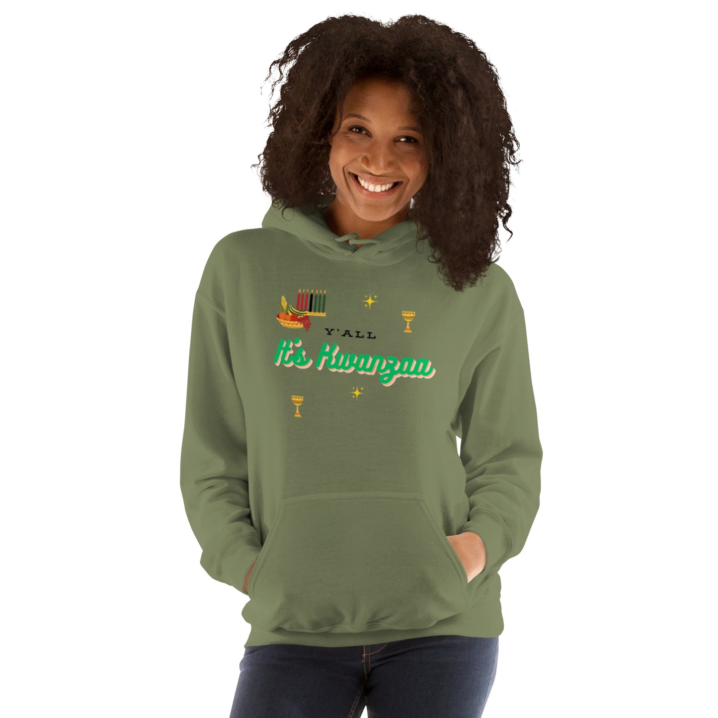 Y'all It's Kwanzaa Unisex Hoodie