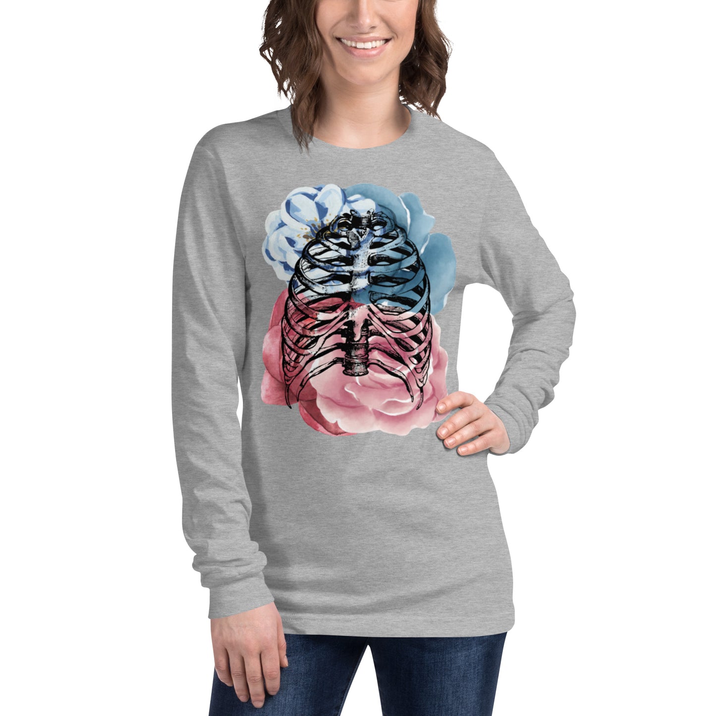 Love Eternal Rosy Lungs Unisex Long Sleeve Tee