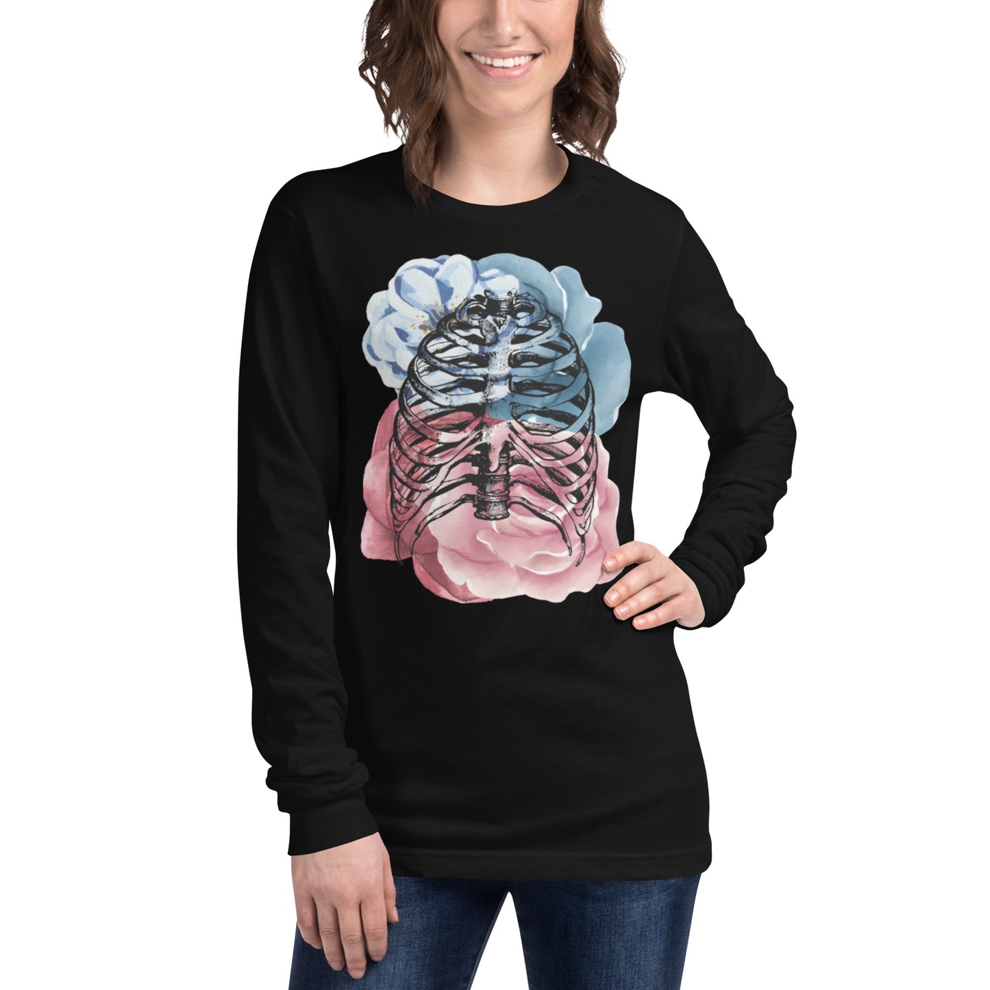 Love Eternal Rosy Lungs Unisex Long Sleeve Tee
