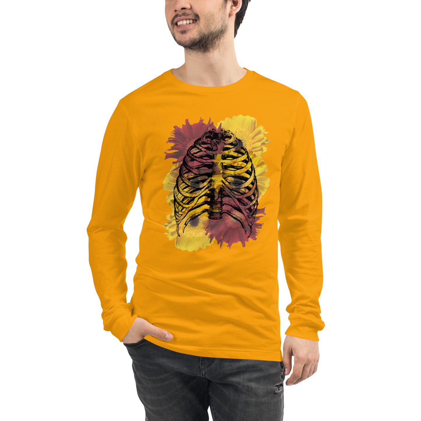 Love Eternal Daisy Lungs Unisex Long Sleeve Tee