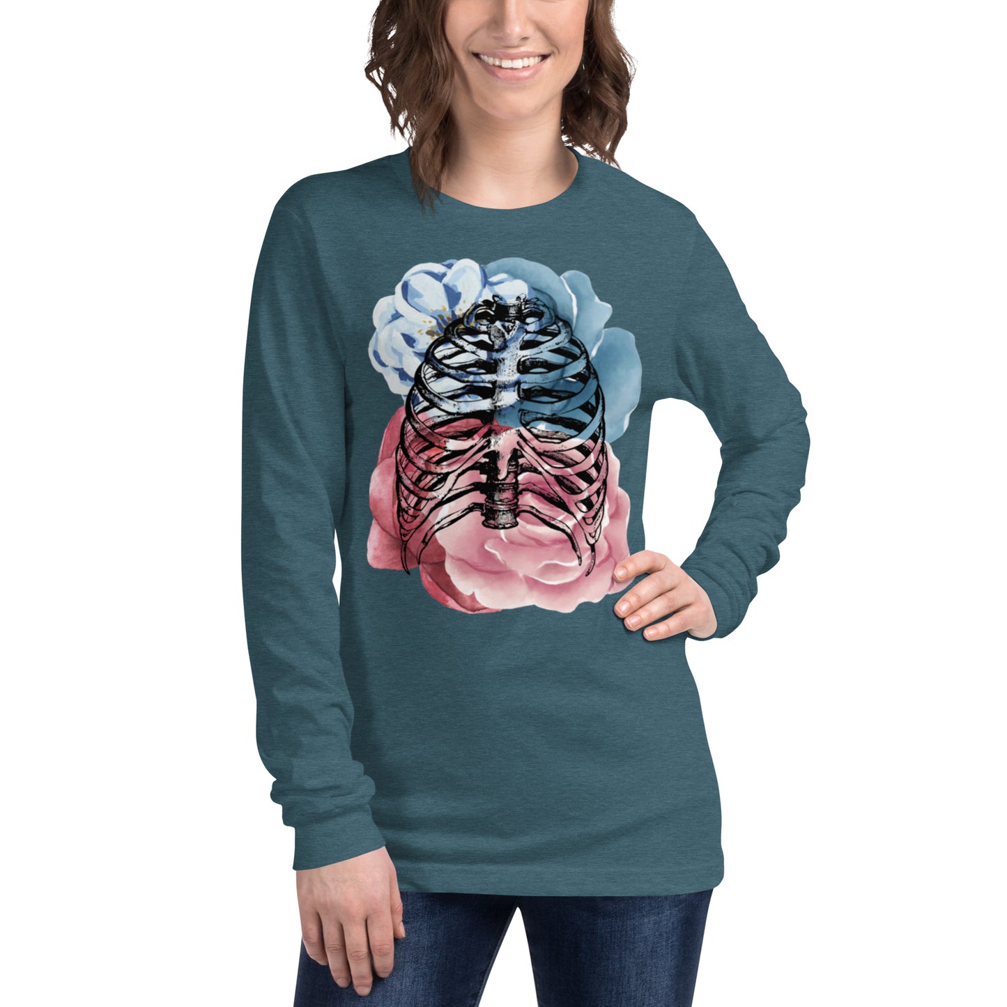 Love Eternal Rosy Lungs Unisex Long Sleeve Tee