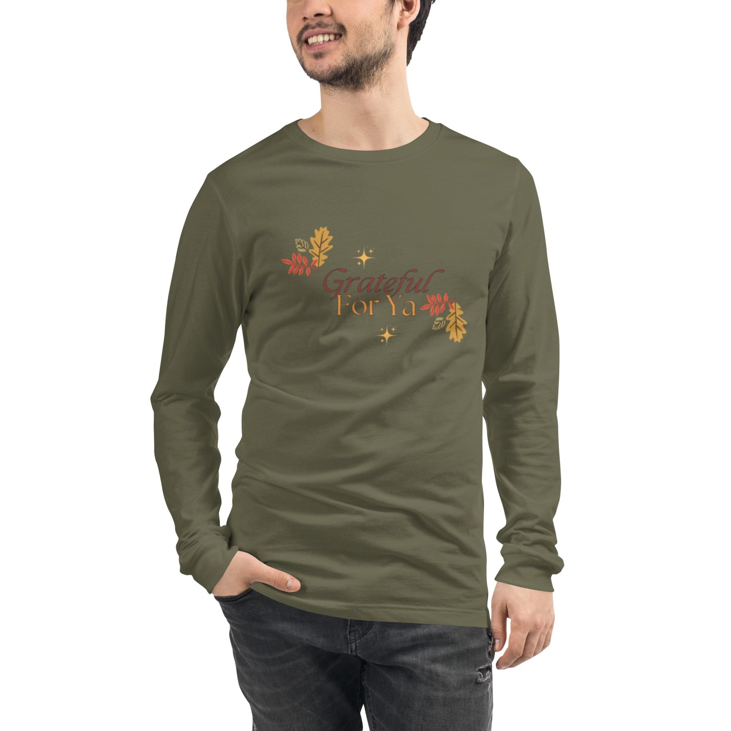 Grateful For Ya Unisex Long Sleeve Tee