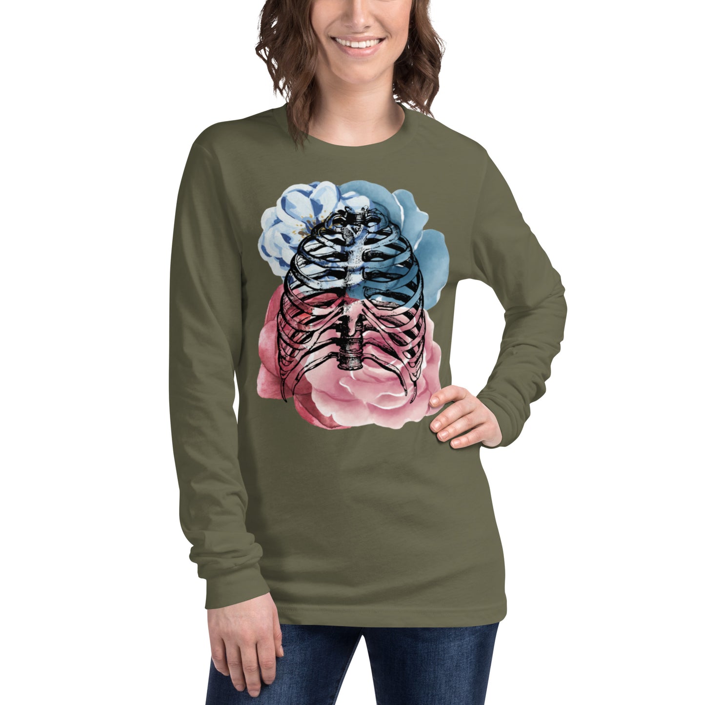 Love Eternal Rosy Lungs Unisex Long Sleeve Tee