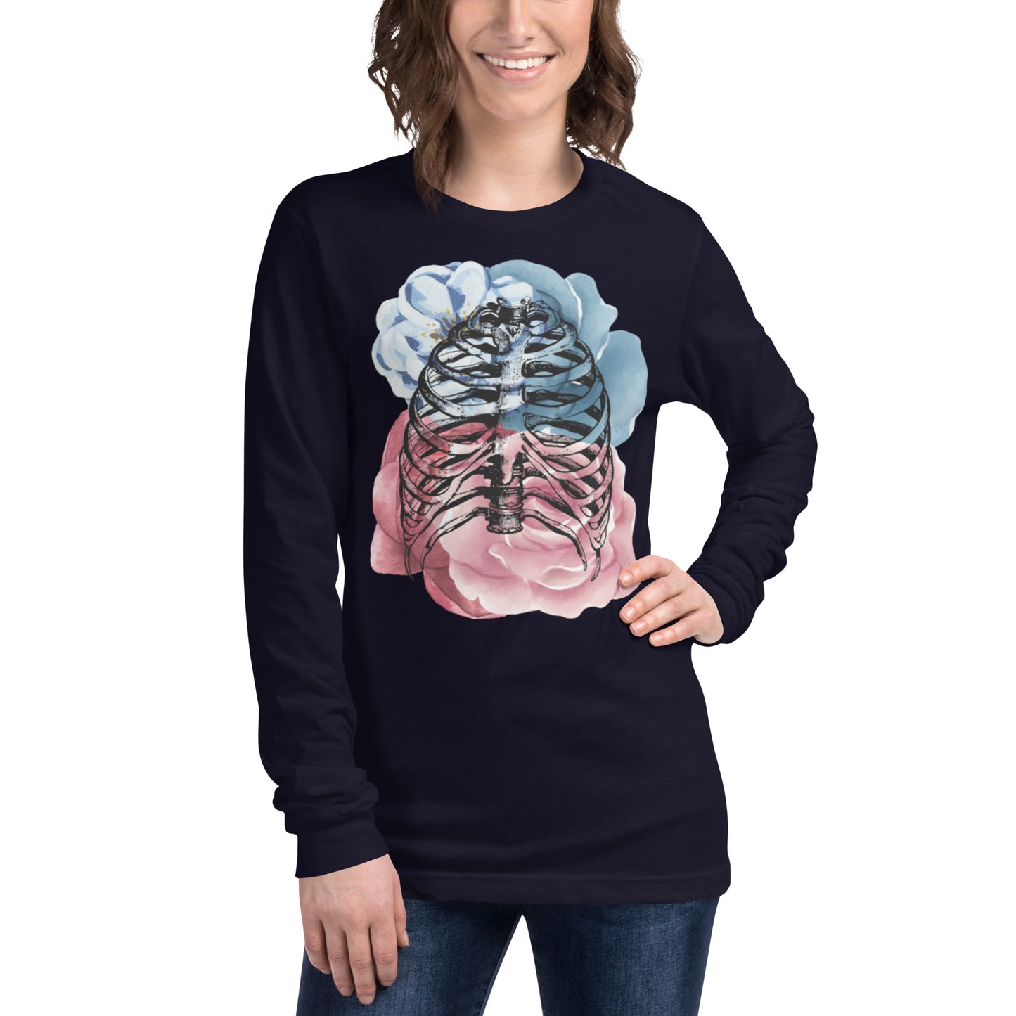 Love Eternal Rosy Lungs Unisex Long Sleeve Tee