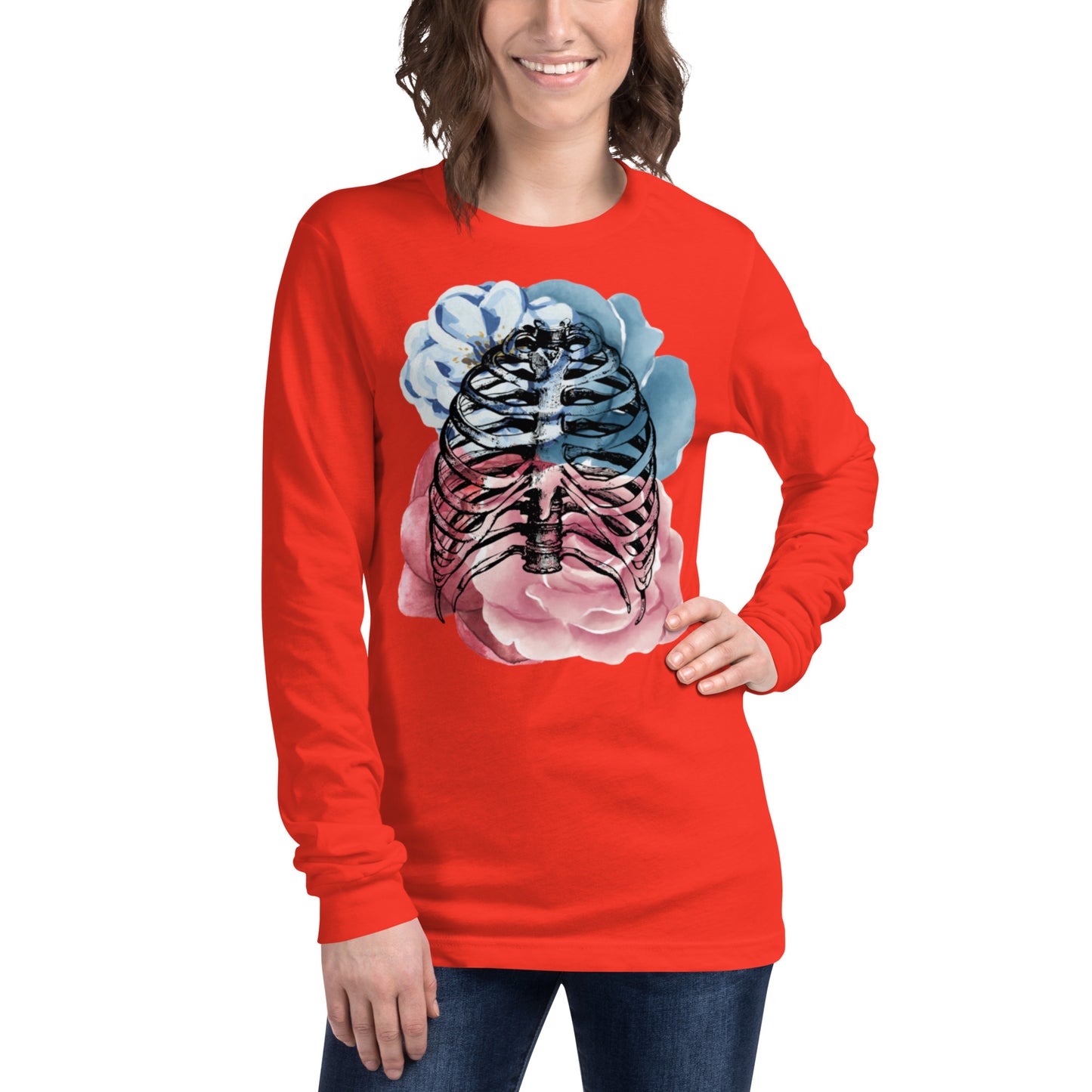 Love Eternal Rosy Lungs Unisex Long Sleeve Tee