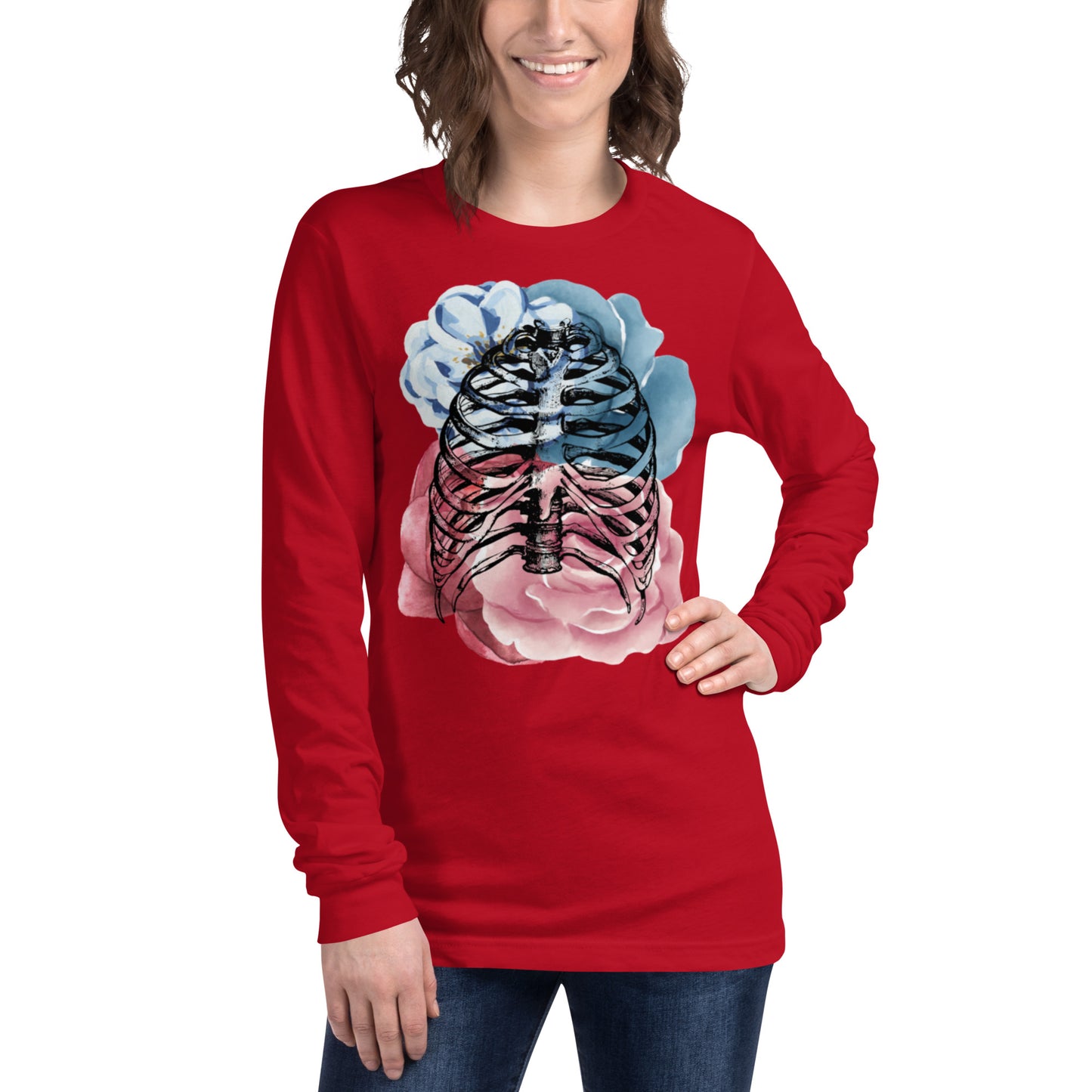 Love Eternal Rosy Lungs Unisex Long Sleeve Tee