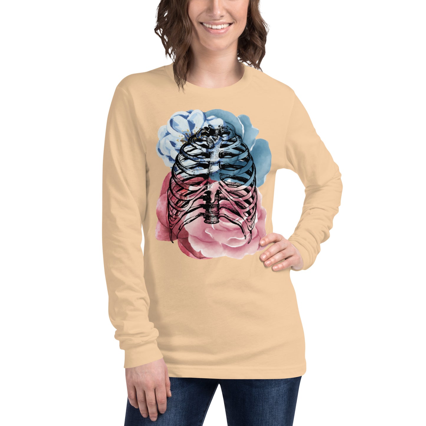 Love Eternal Rosy Lungs Unisex Long Sleeve Tee