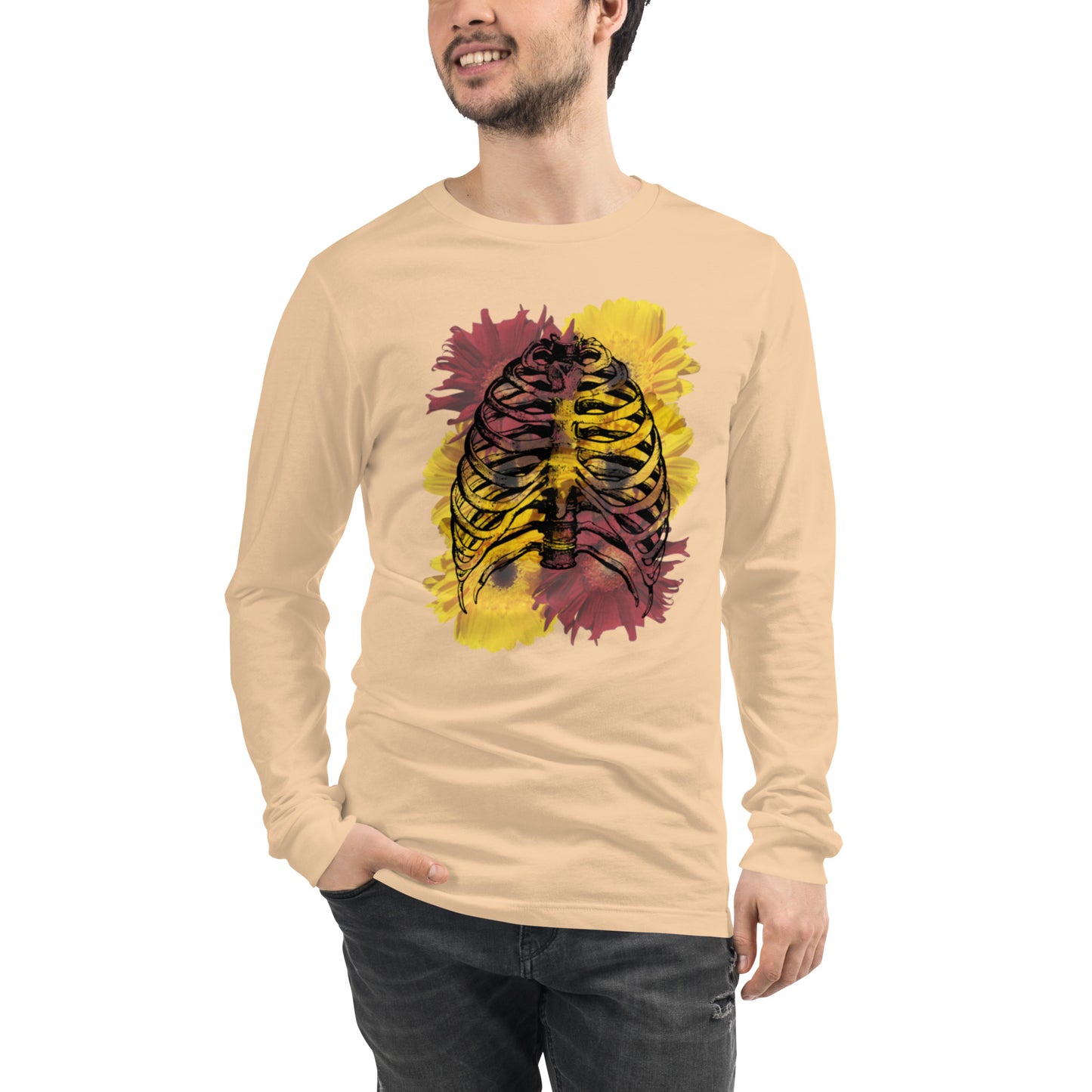 Love Eternal Daisy Lungs Unisex Long Sleeve Tee