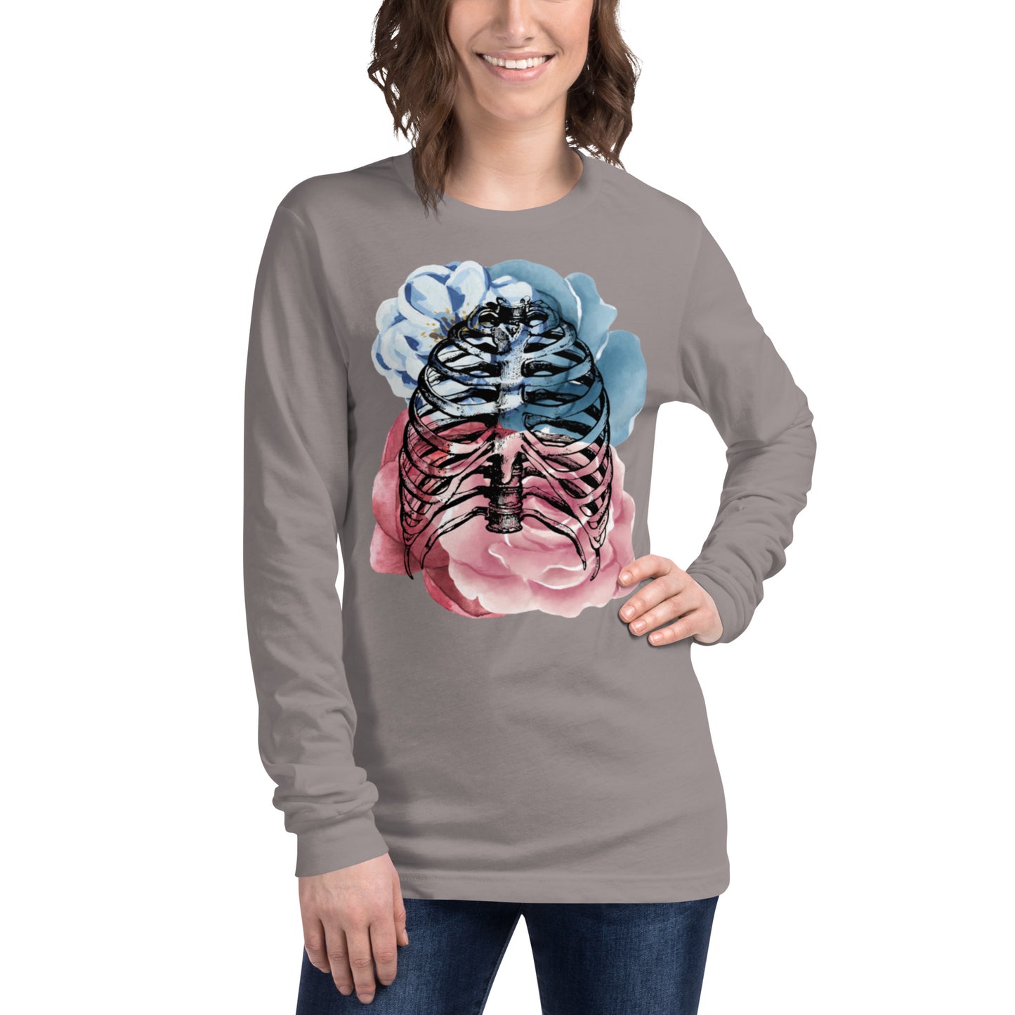 Love Eternal Rosy Lungs Unisex Long Sleeve Tee