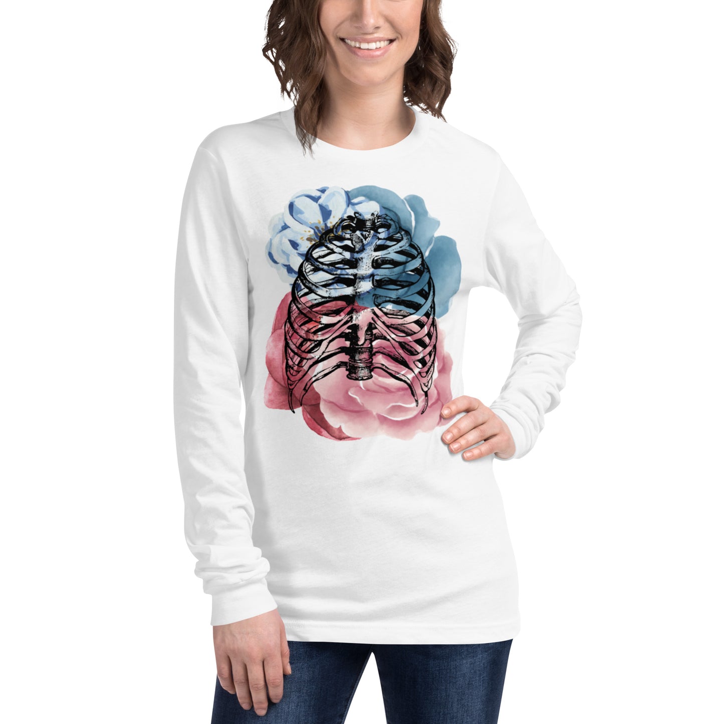 Love Eternal Rosy Lungs Unisex Long Sleeve Tee