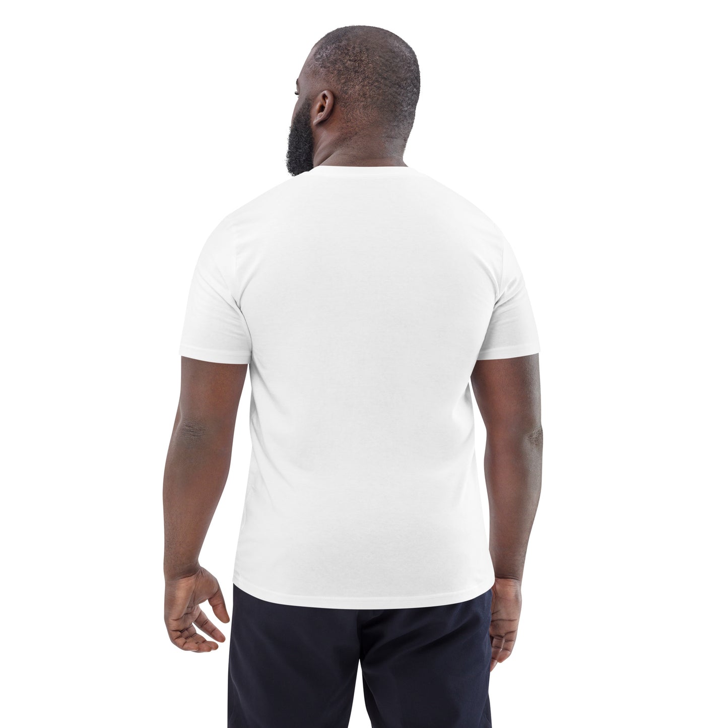 Water Is Life Unisex Organic Cotton T-Shirt Black Font