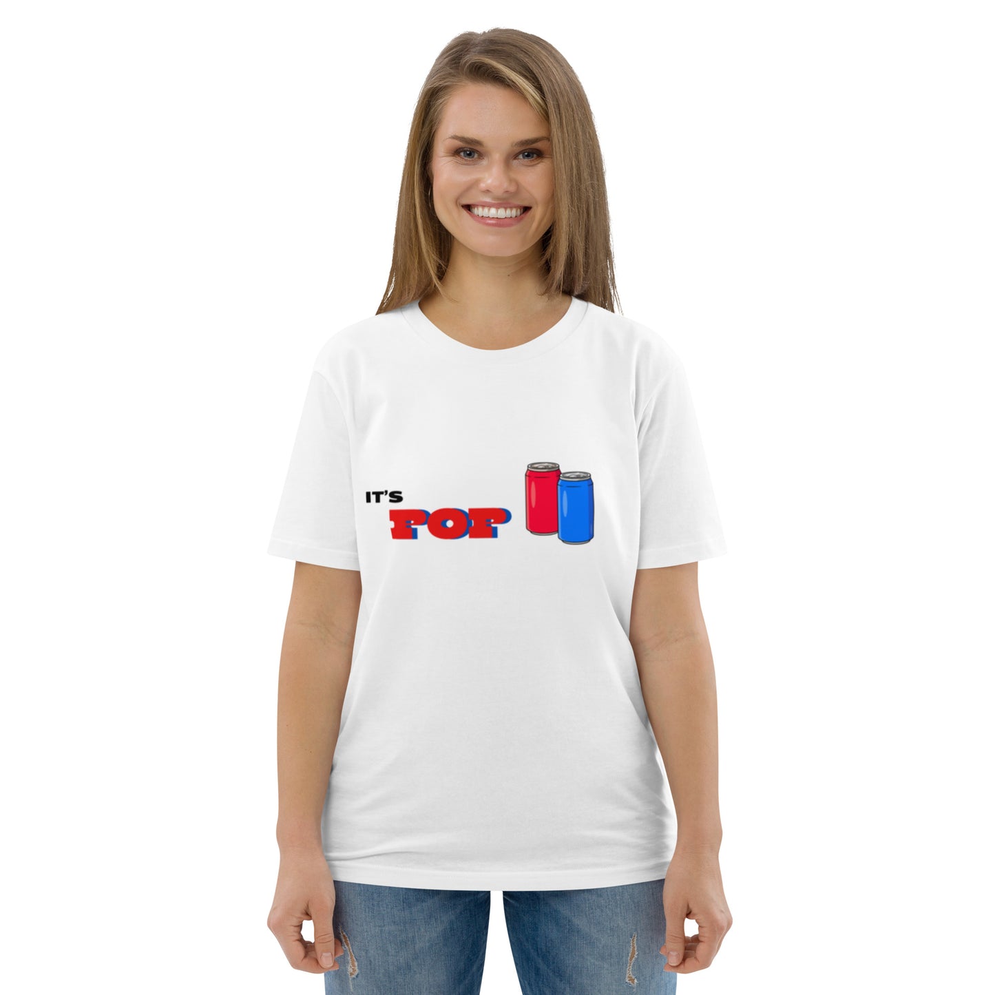 It's Pop Unisex Organic Cotton T-Shirt