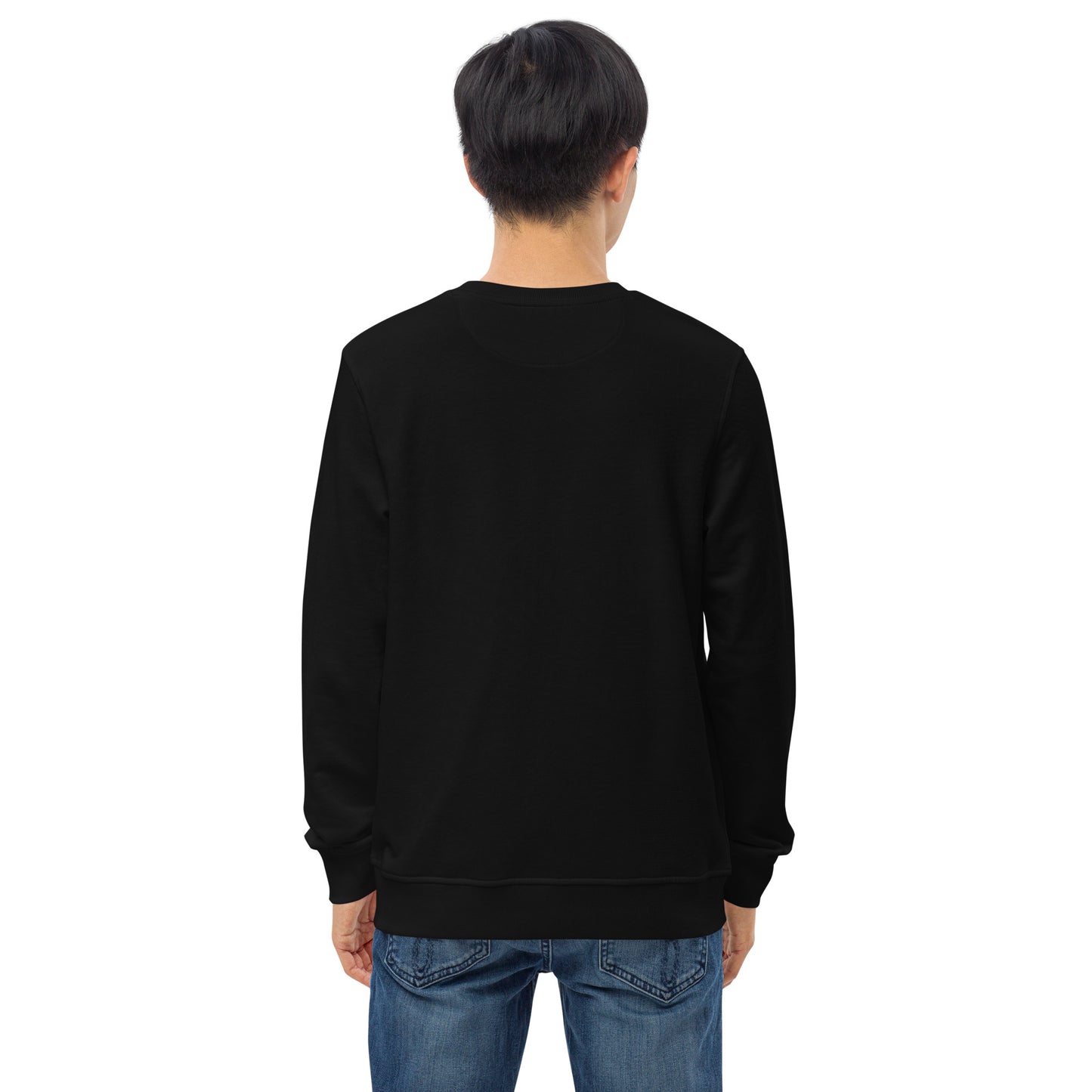 Love Eternal Daisy Skull Unisex Organic Sweatshirt