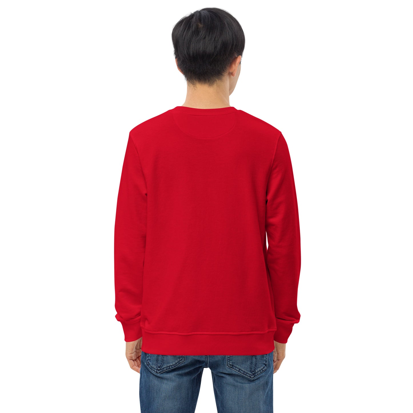 Love Eternal Daisy Skull Unisex Organic Sweatshirt