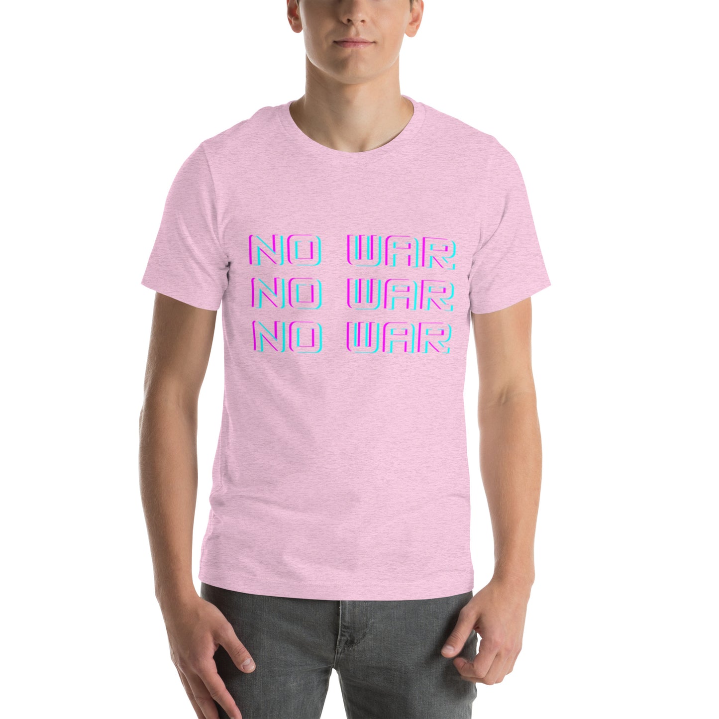 No War Block Script Unisex T-shirt