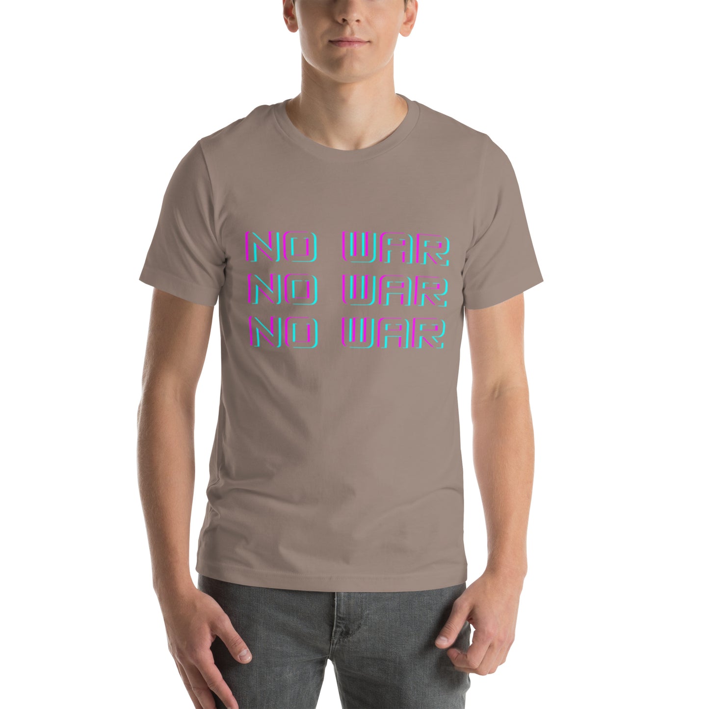 No War Block Script Unisex T-shirt