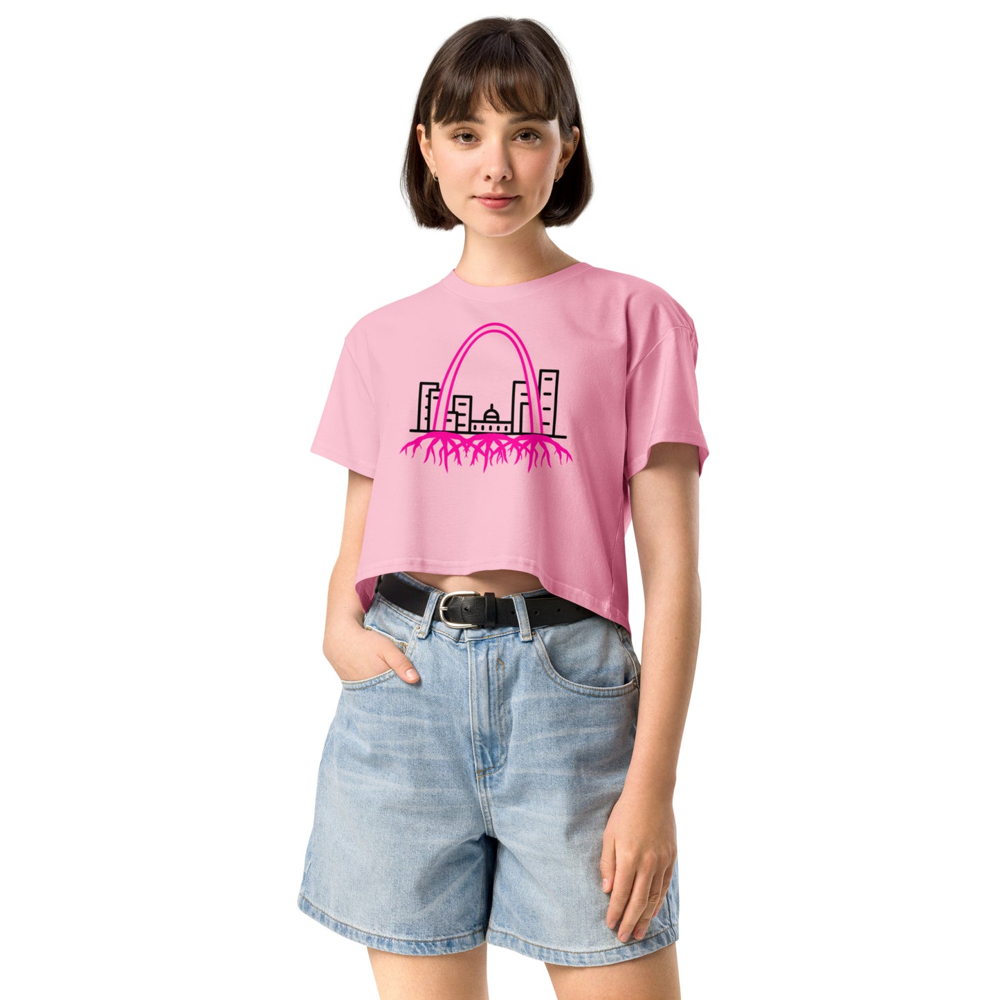 STL Root System Crop Top