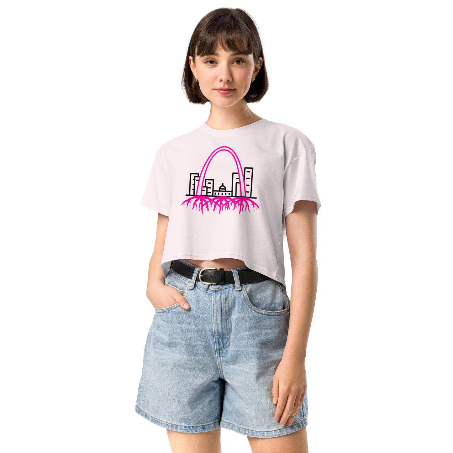 STL Root System Crop Top