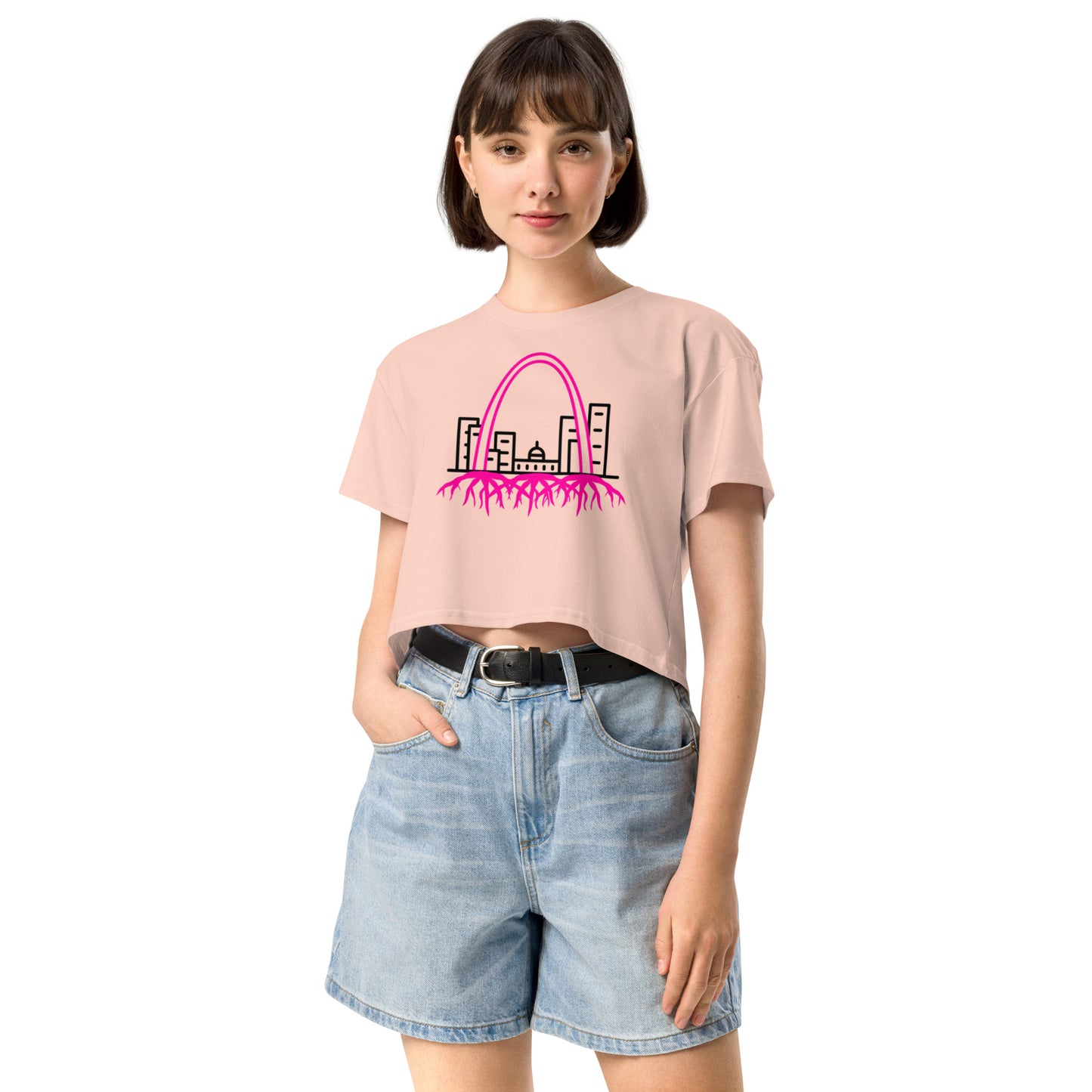 STL Root System Crop Top